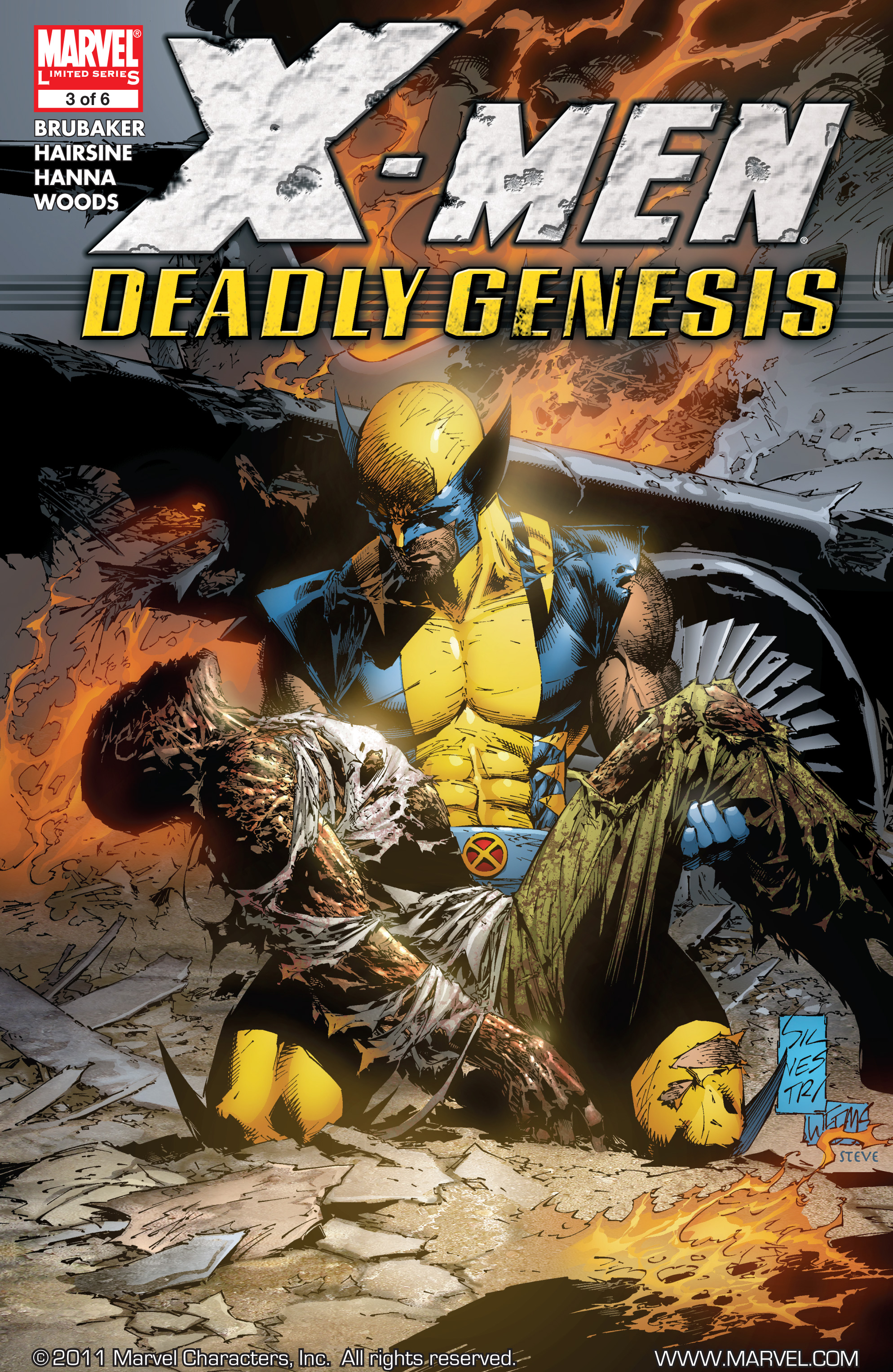 Read online X-Men: Deadly Genesis comic -  Issue #3 - 1