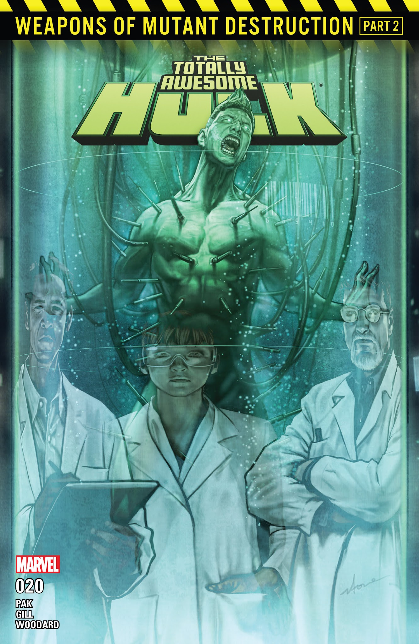 Read online Totally Awesome Hulk comic -  Issue #20 - 1