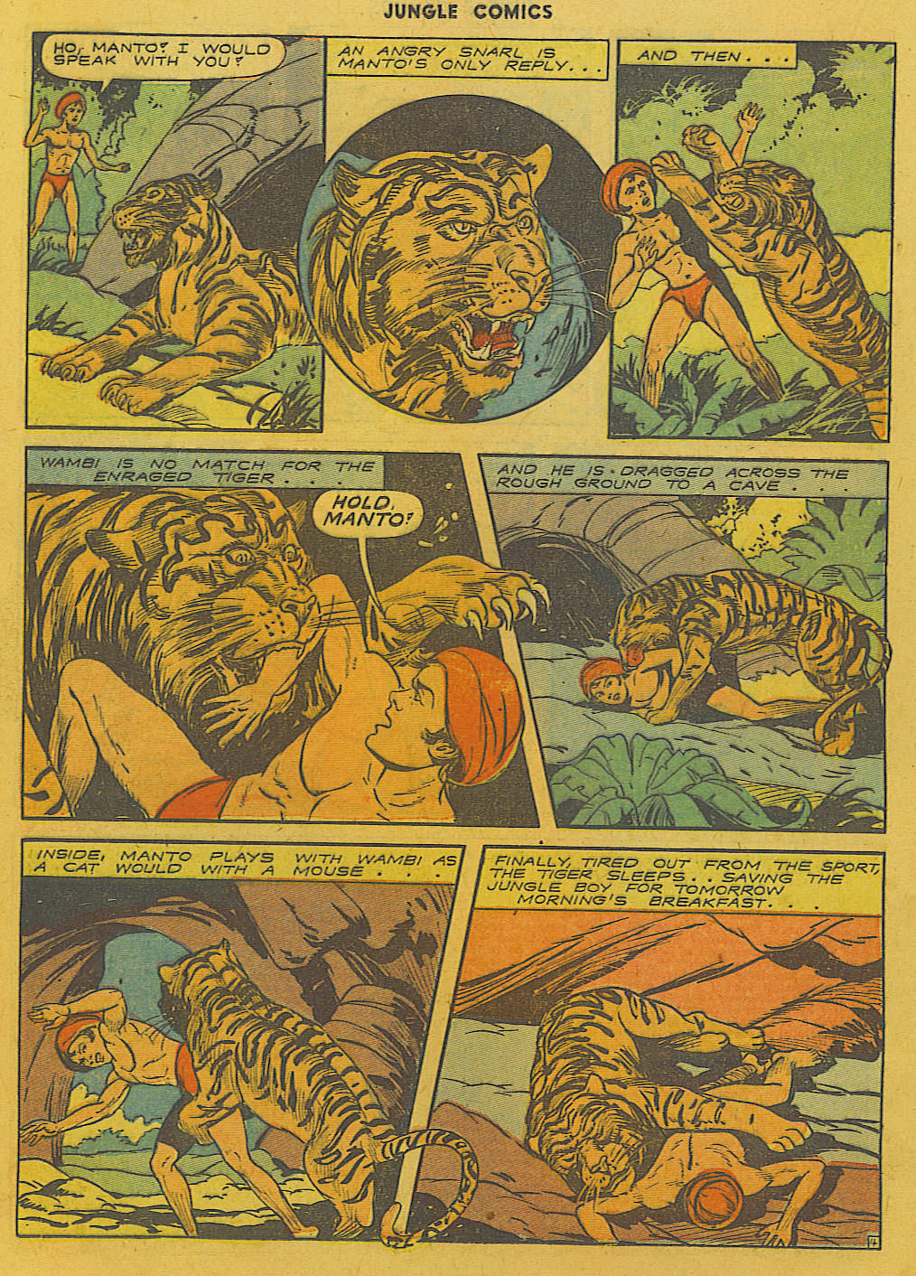Read online Jungle Comics comic -  Issue #50 - 30
