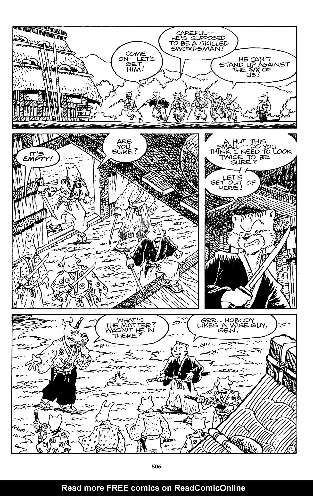 Read online The Usagi Yojimbo Saga comic -  Issue # TPB 6 - 503