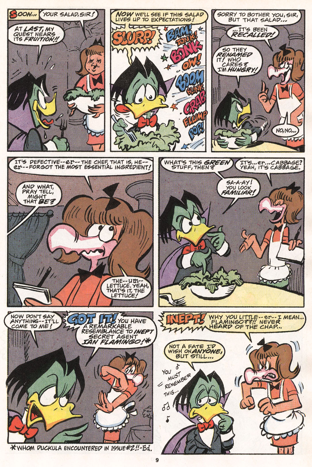 Read online Count Duckula comic -  Issue #14 - 11
