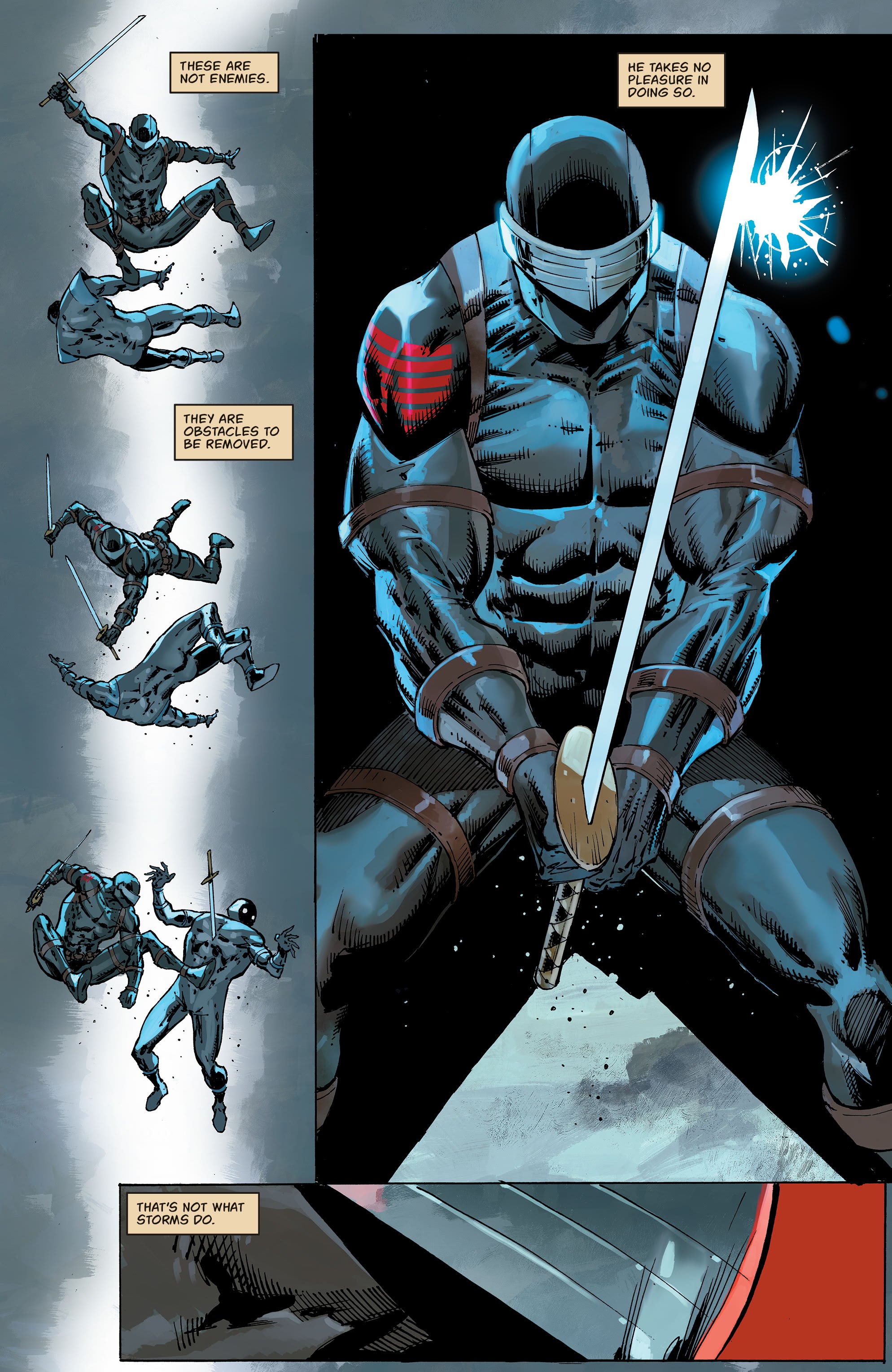 Read online Snake Eyes: Deadgame comic -  Issue #1 - 8