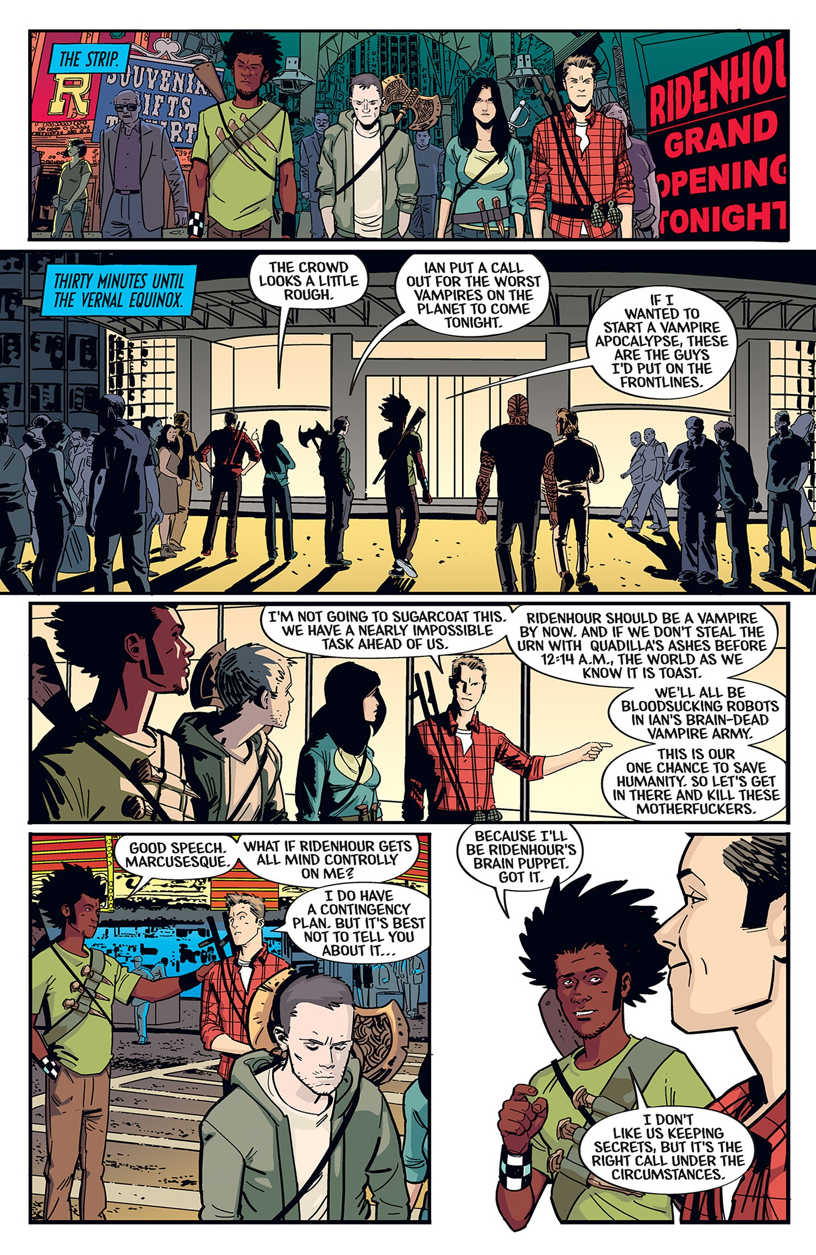 Read online Blood Brothers (2013) comic -  Issue #3 - 15