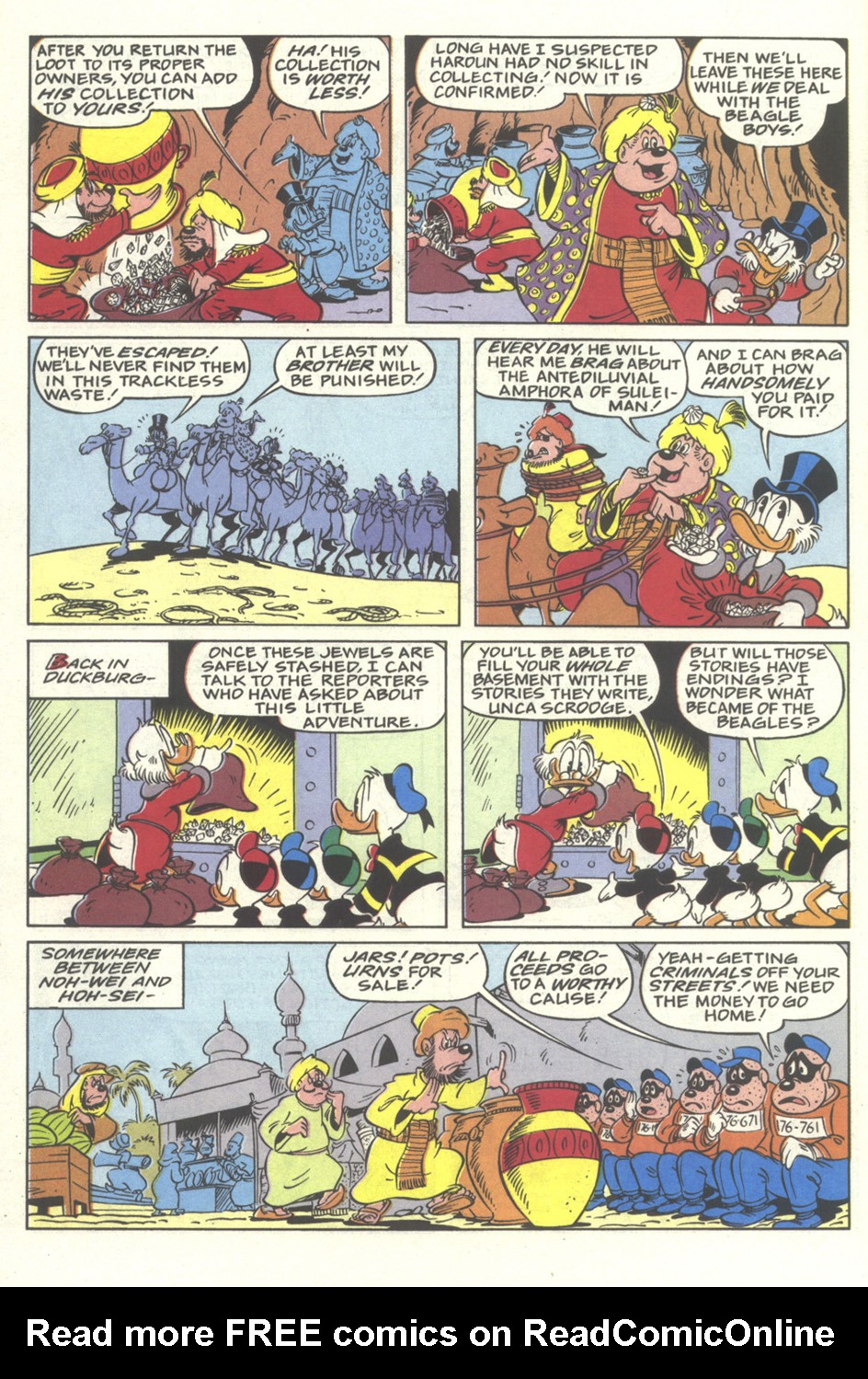 Read online Walt Disney's Uncle Scrooge Adventures comic -  Issue #26 - 62