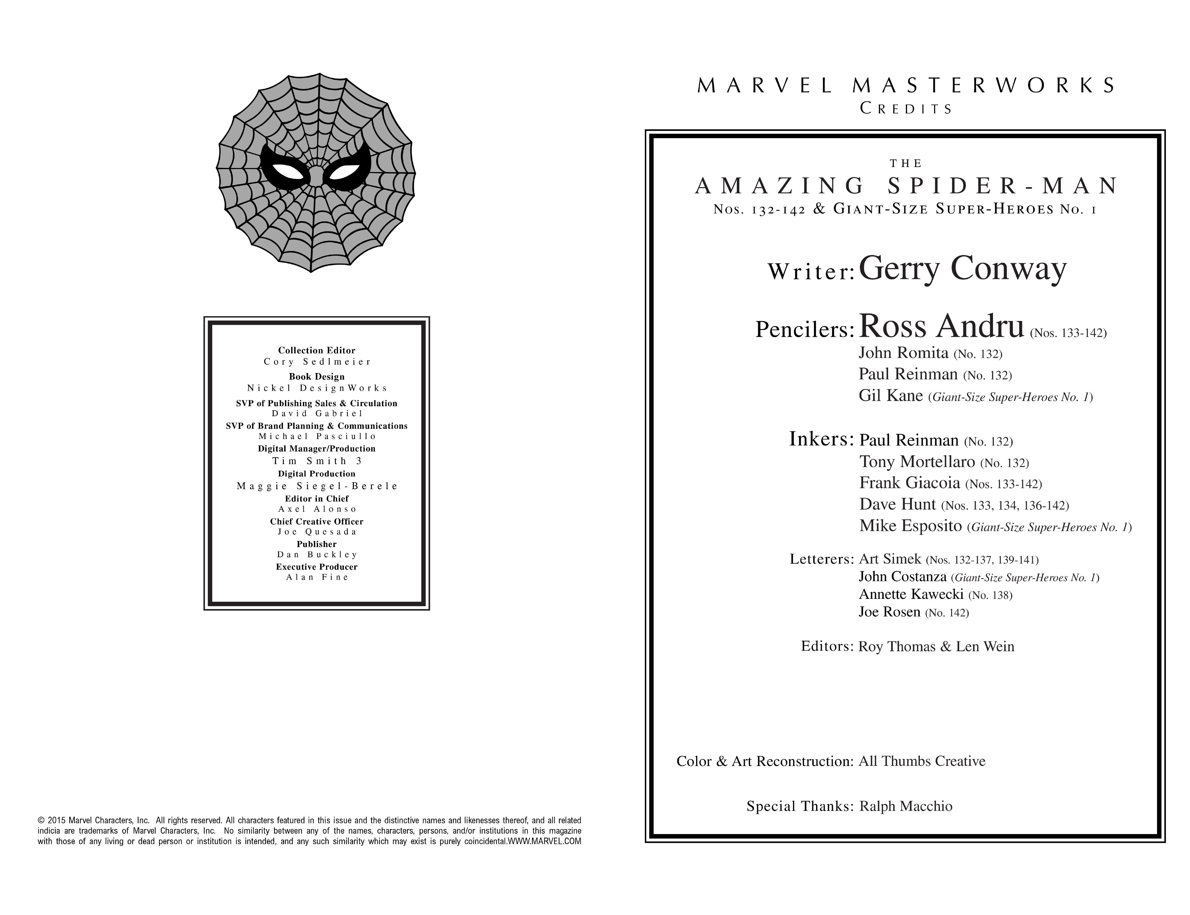 Read online Marvel Masterworks: The Amazing Spider-Man comic -  Issue # TPB 14 (Part 1) - 3