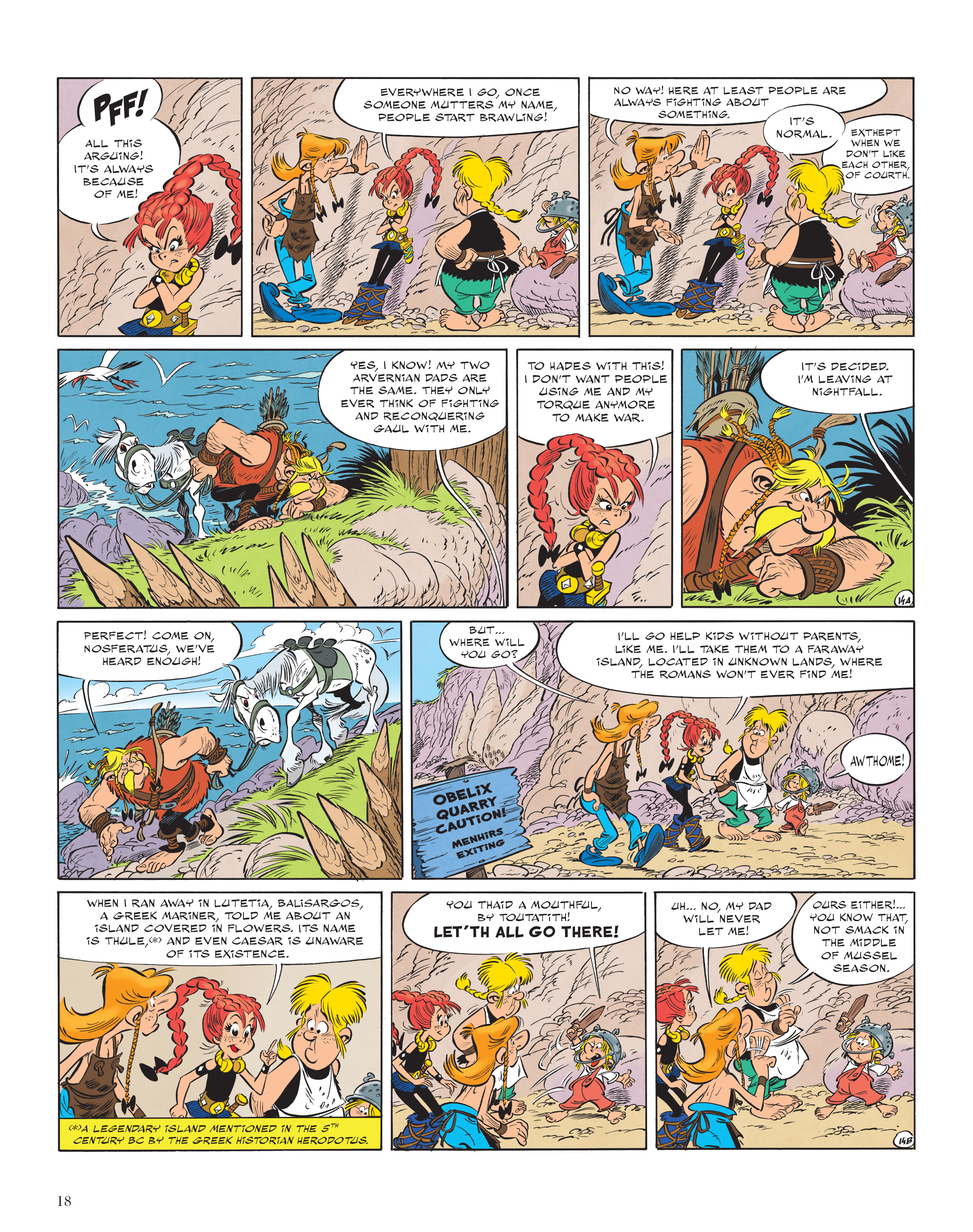 Read online Asterix comic -  Issue #38 - 19