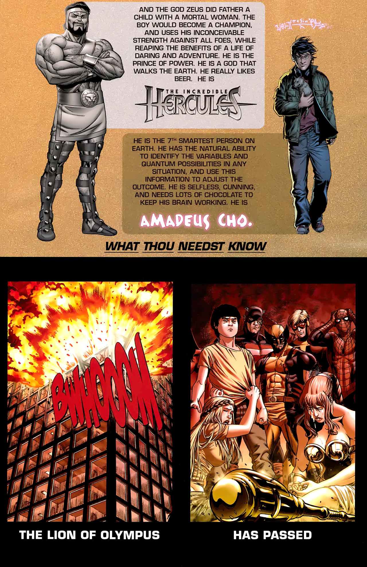 Read online Hercules: Fall of an Avenger comic -  Issue #1 - 2