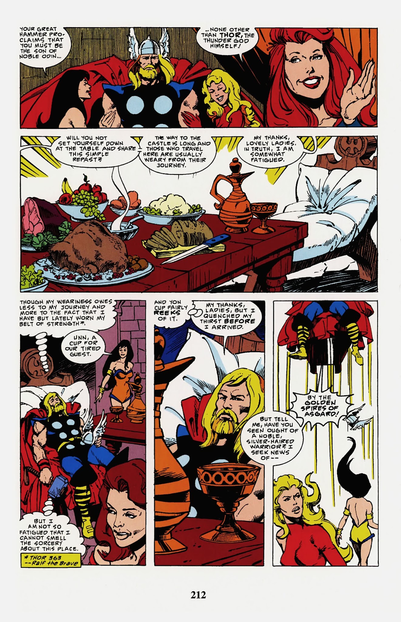 Read online Thor Visionaries: Walter Simonson comic -  Issue # TPB 3 - 214