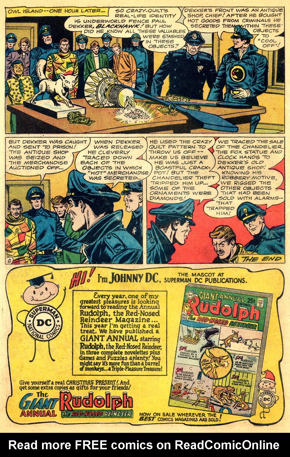 Read online Blackhawk (1957) comic -  Issue #180 - 10