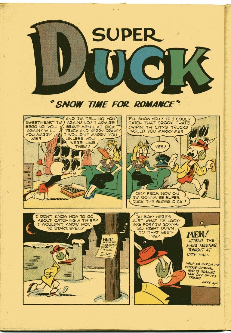 Read online Super Duck Comics comic -  Issue #36 - 46