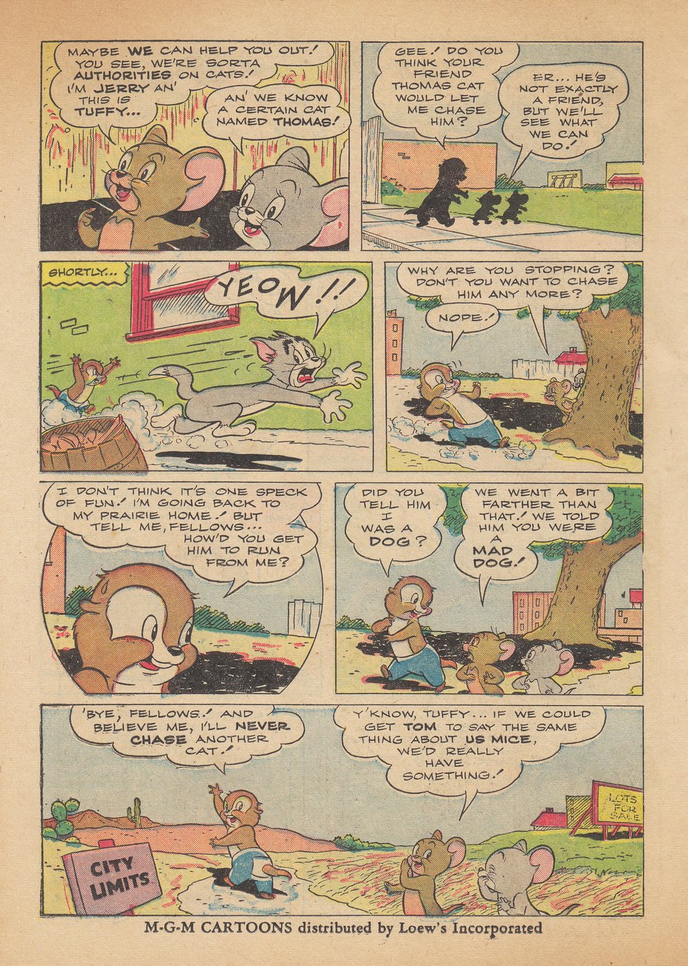 Read online Tom & Jerry Comics comic -  Issue #66 - 37