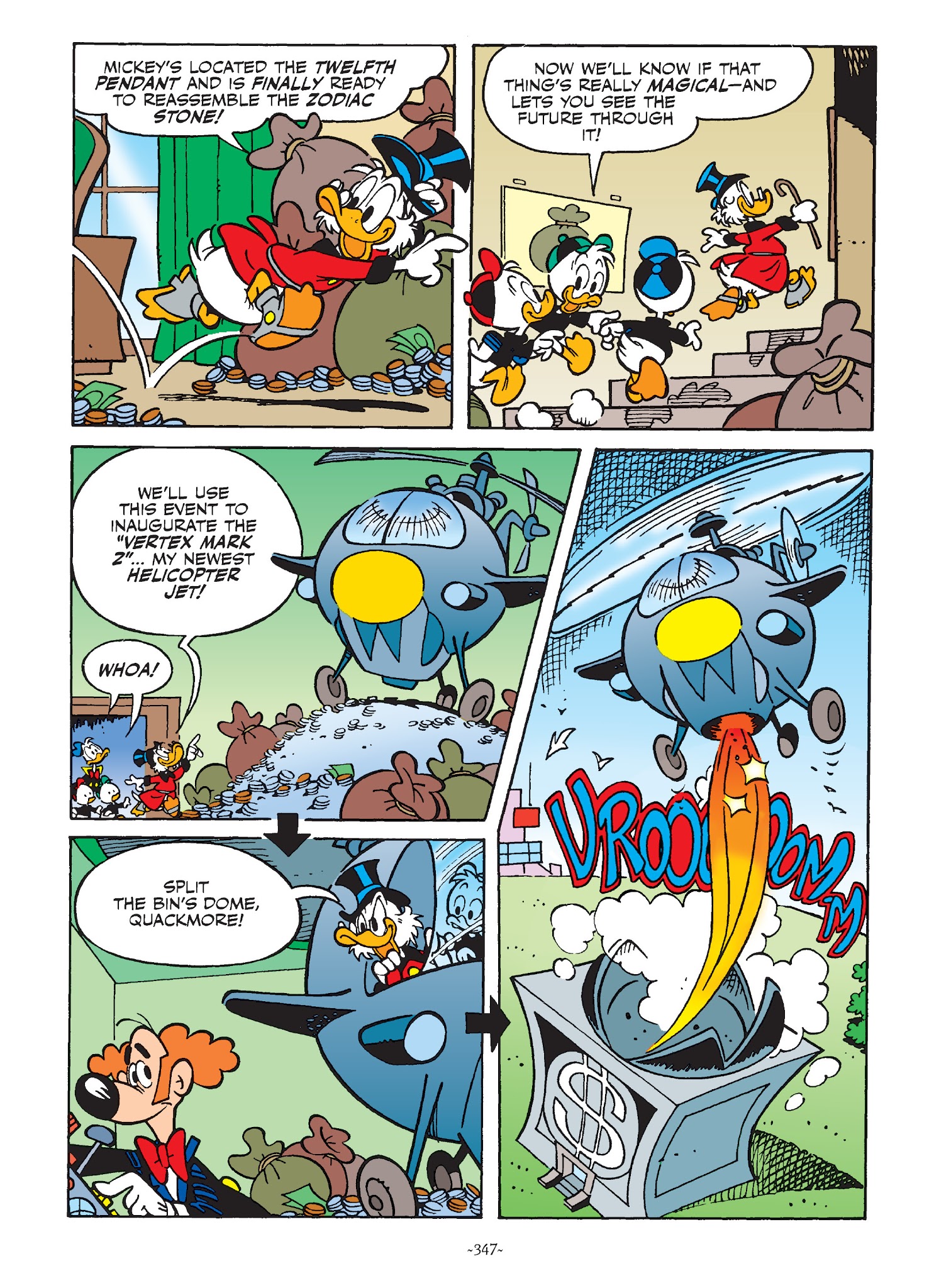 Read online Mickey and Donald: The Search For the Zodiac Stone comic -  Issue # TPB - 346