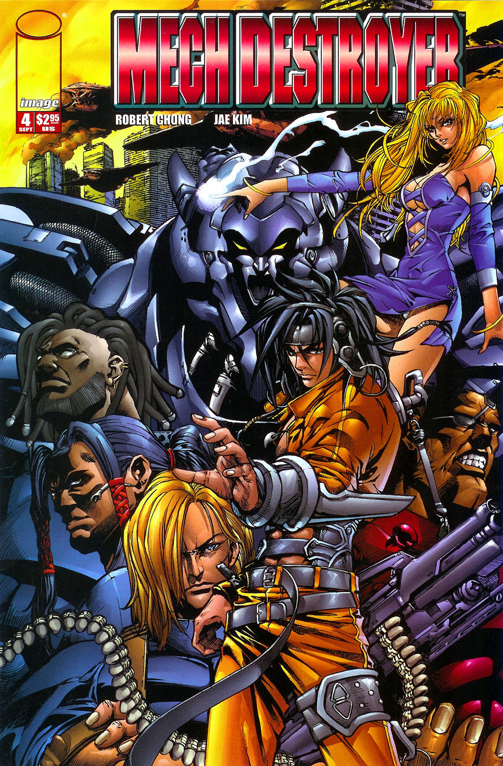 Read online Mech Destroyer comic -  Issue #4 - 1