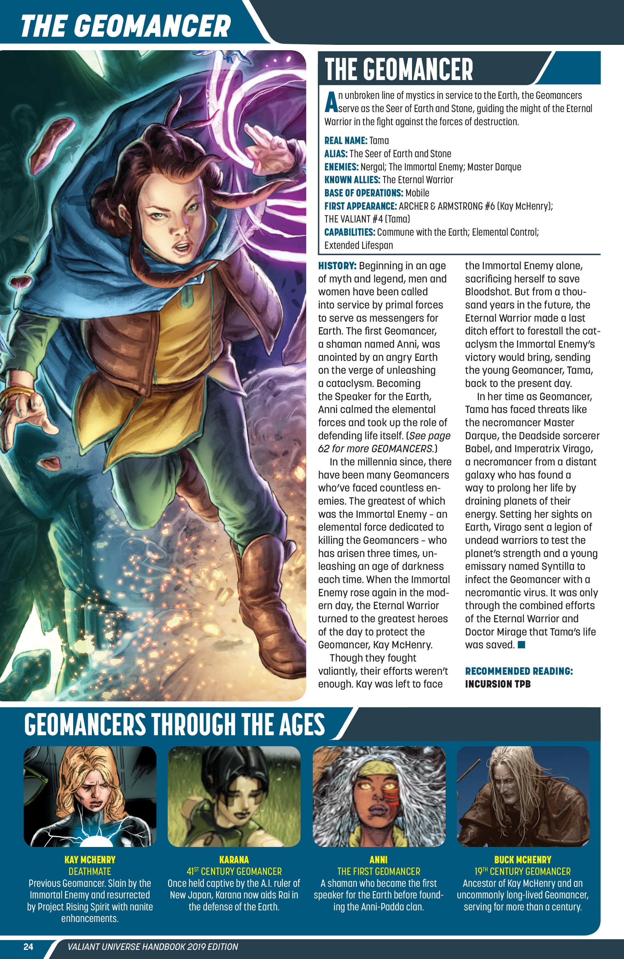 Read online Valiant Universe Handbook 2019 Edition comic -  Issue # Full - 26