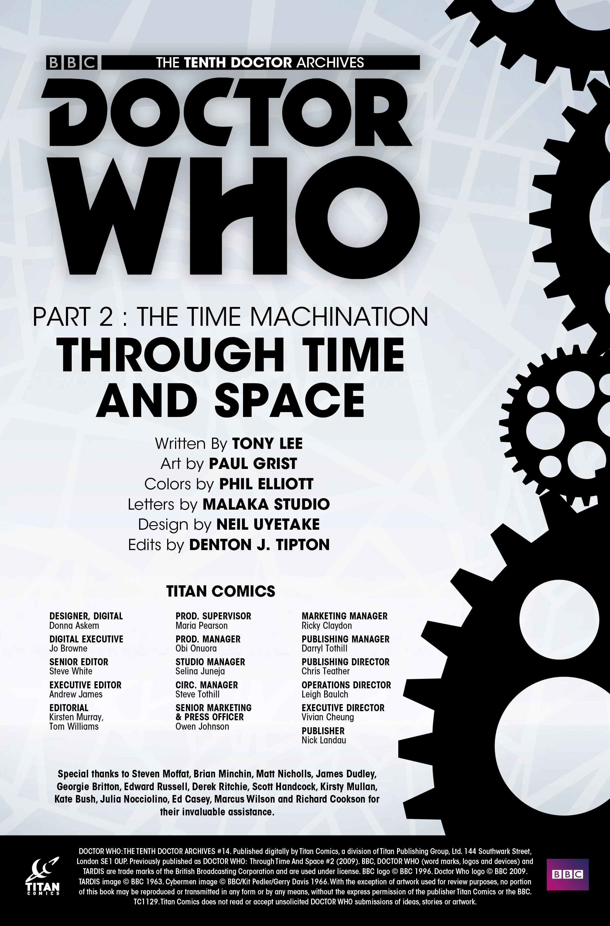 Read online Doctor Who: The Tenth Doctor Archives comic -  Issue #14 - 2