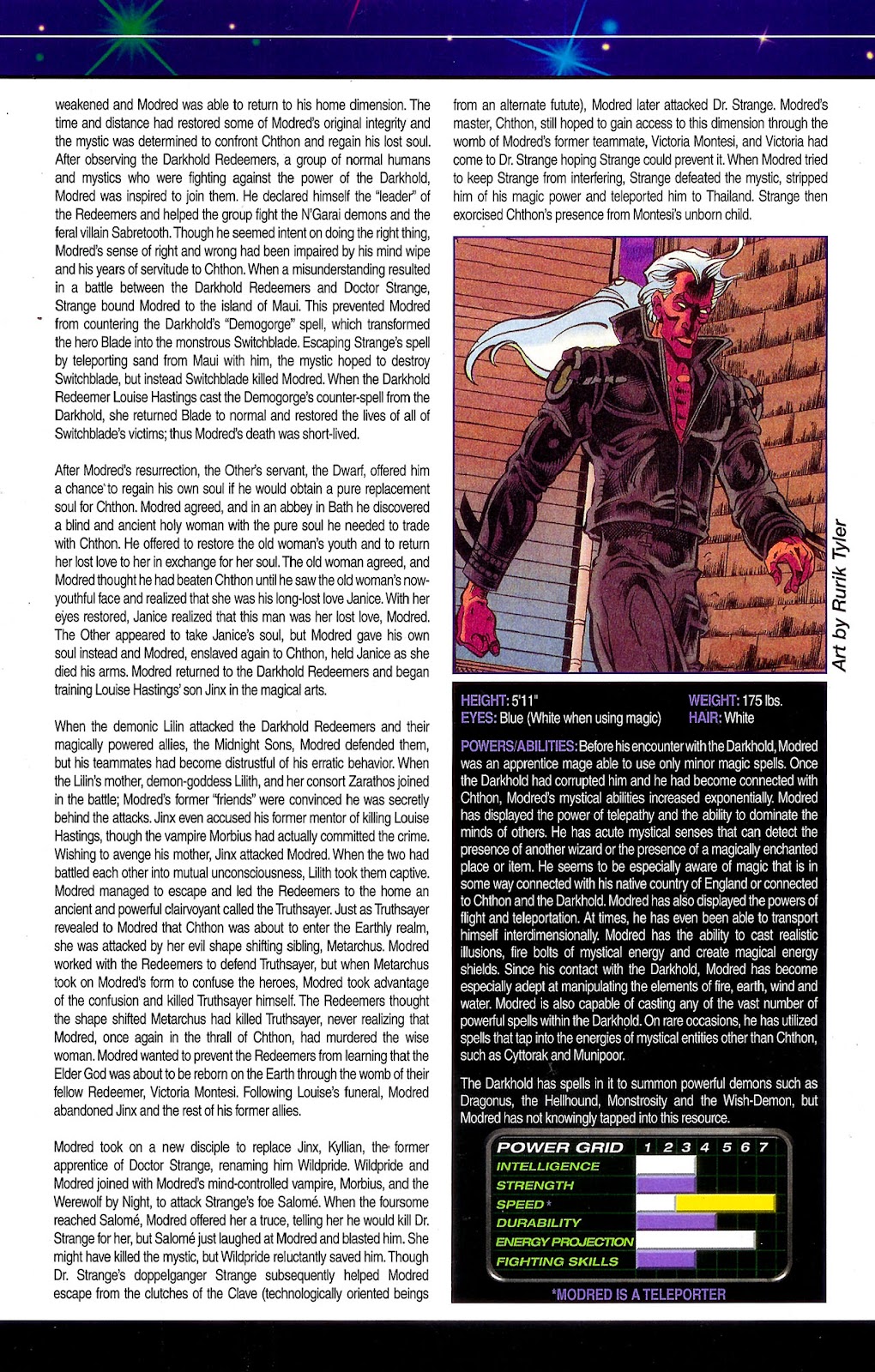 Official Handbook of the Marvel Universe: Mystic Arcana - The Book of Marvel Magic issue Full - Page 28
