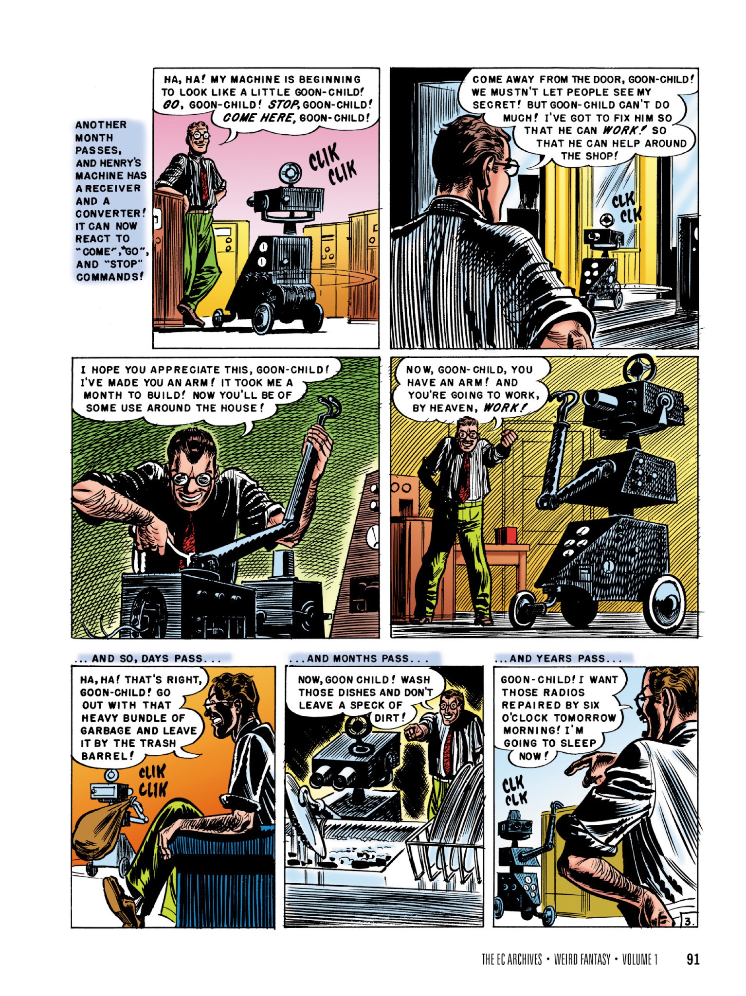 Read online The EC Archives: Weird Fantasy comic -  Issue # TPB 1 (Part 1) - 93