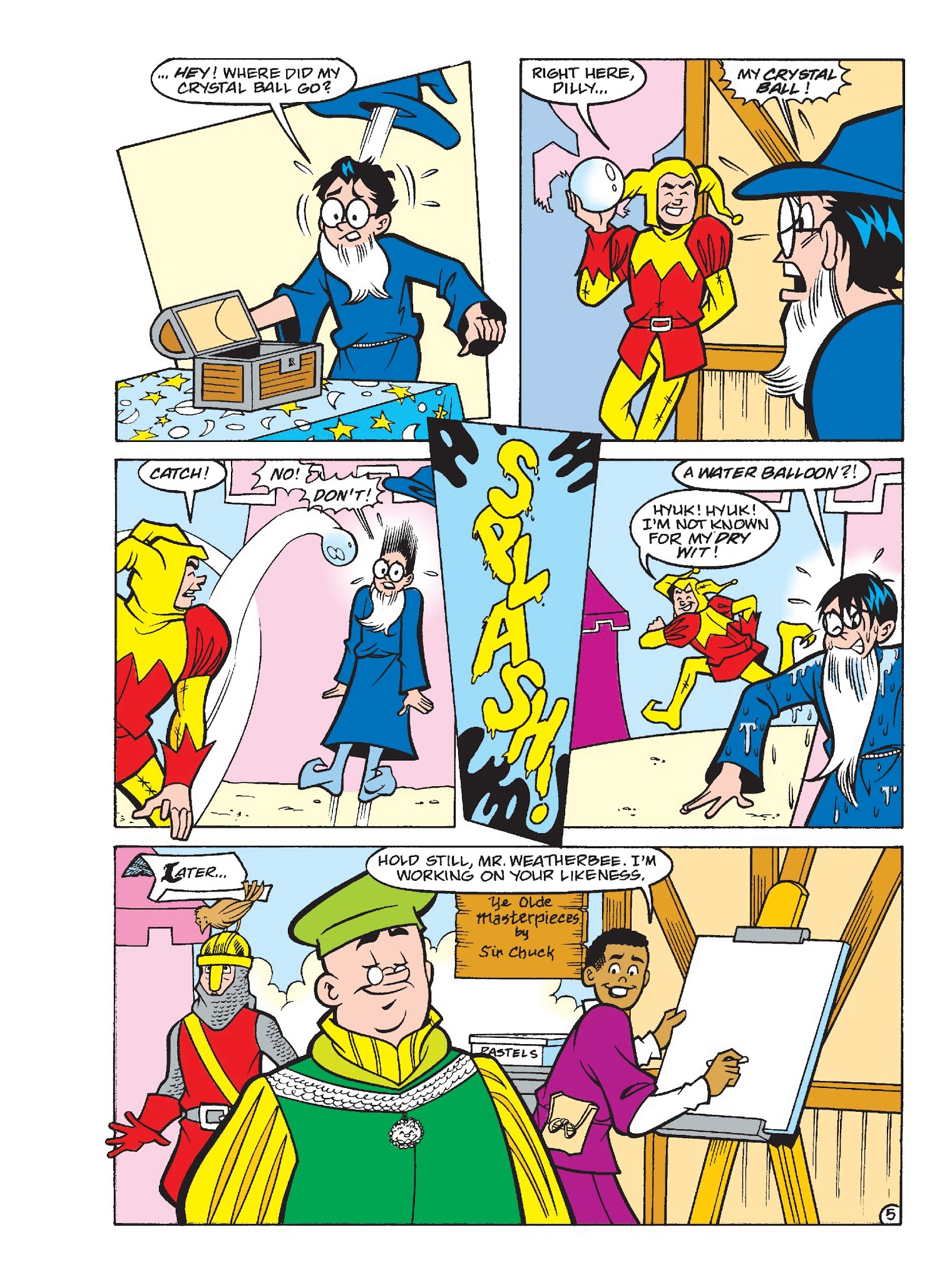 Read online Archie's Funhouse Double Digest comic -  Issue #27 - 129