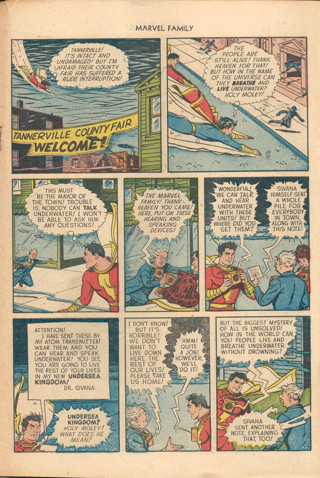 Read online The Marvel Family comic -  Issue #62 - 19
