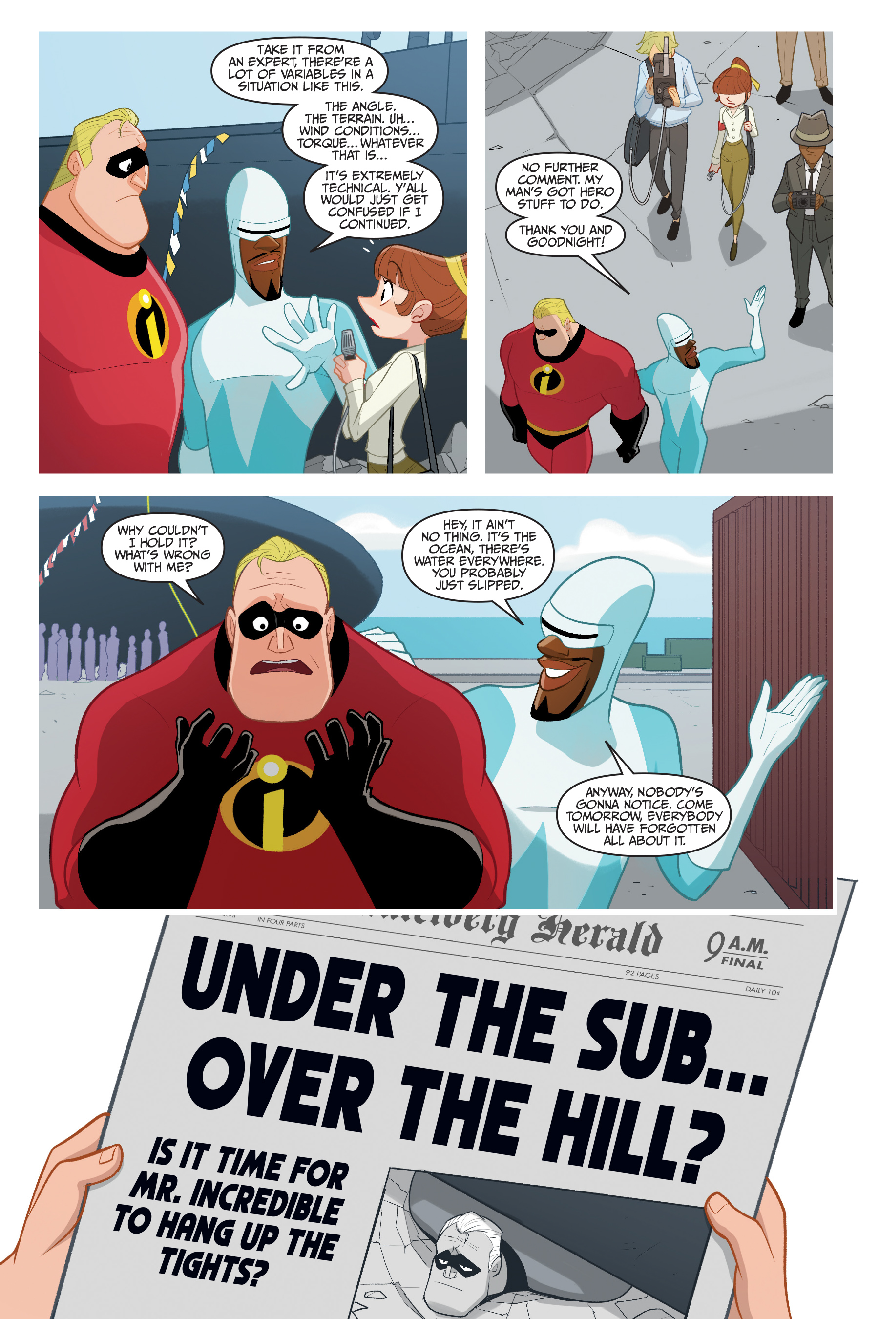 Read online Disney / Pixar The Incredibles 2: Crisis In Mid-Life! & Other Stories comic -  Issue # _TPB - 12