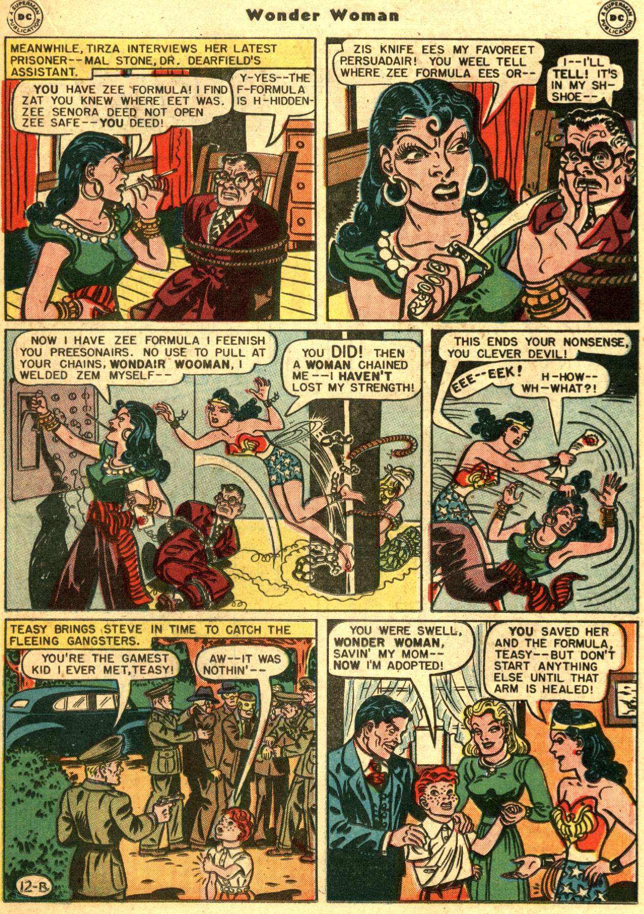 Read online Wonder Woman (1942) comic -  Issue #25 - 33