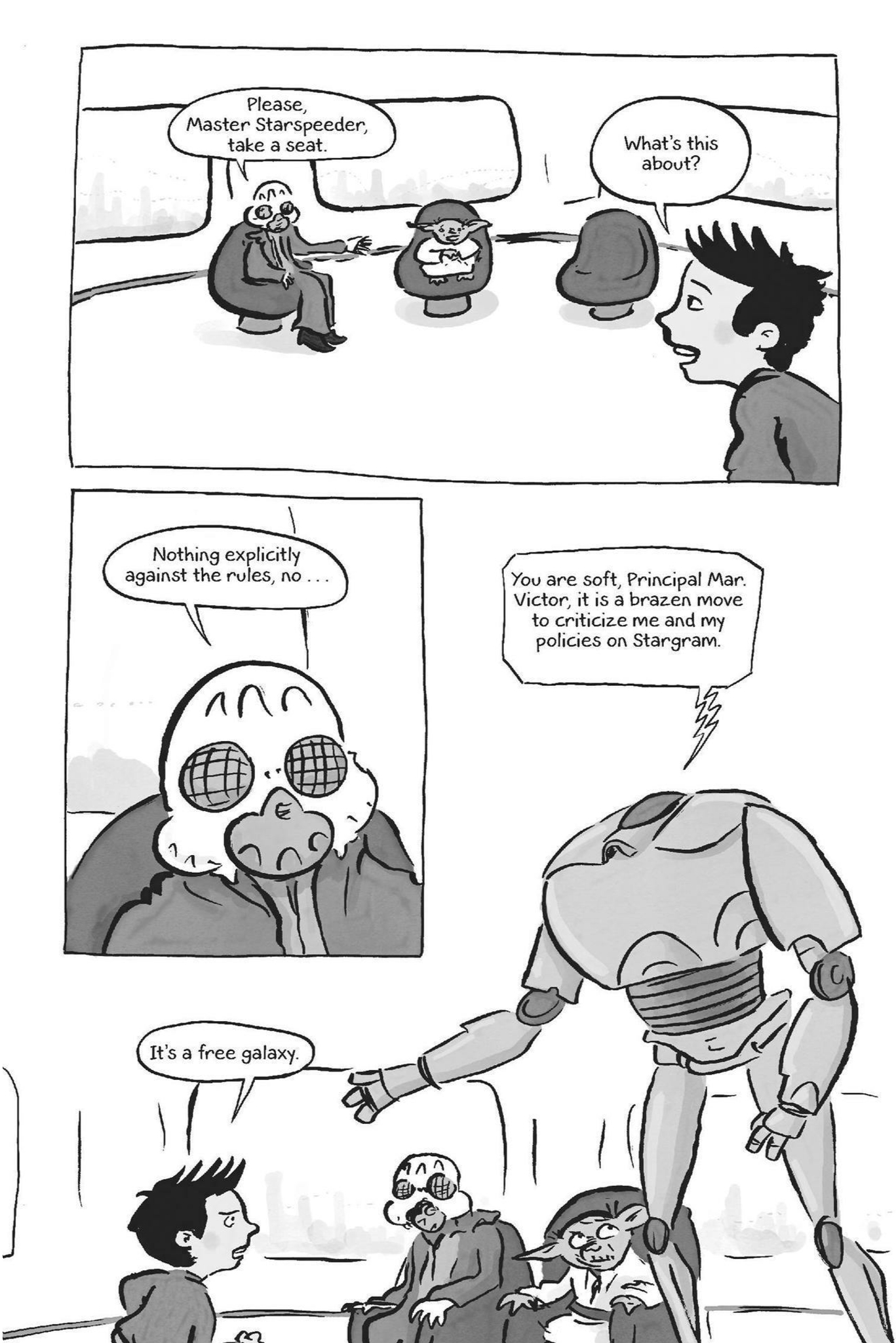 Read online Jedi Academy comic -  Issue # TPB 6 (Part 1) - 46