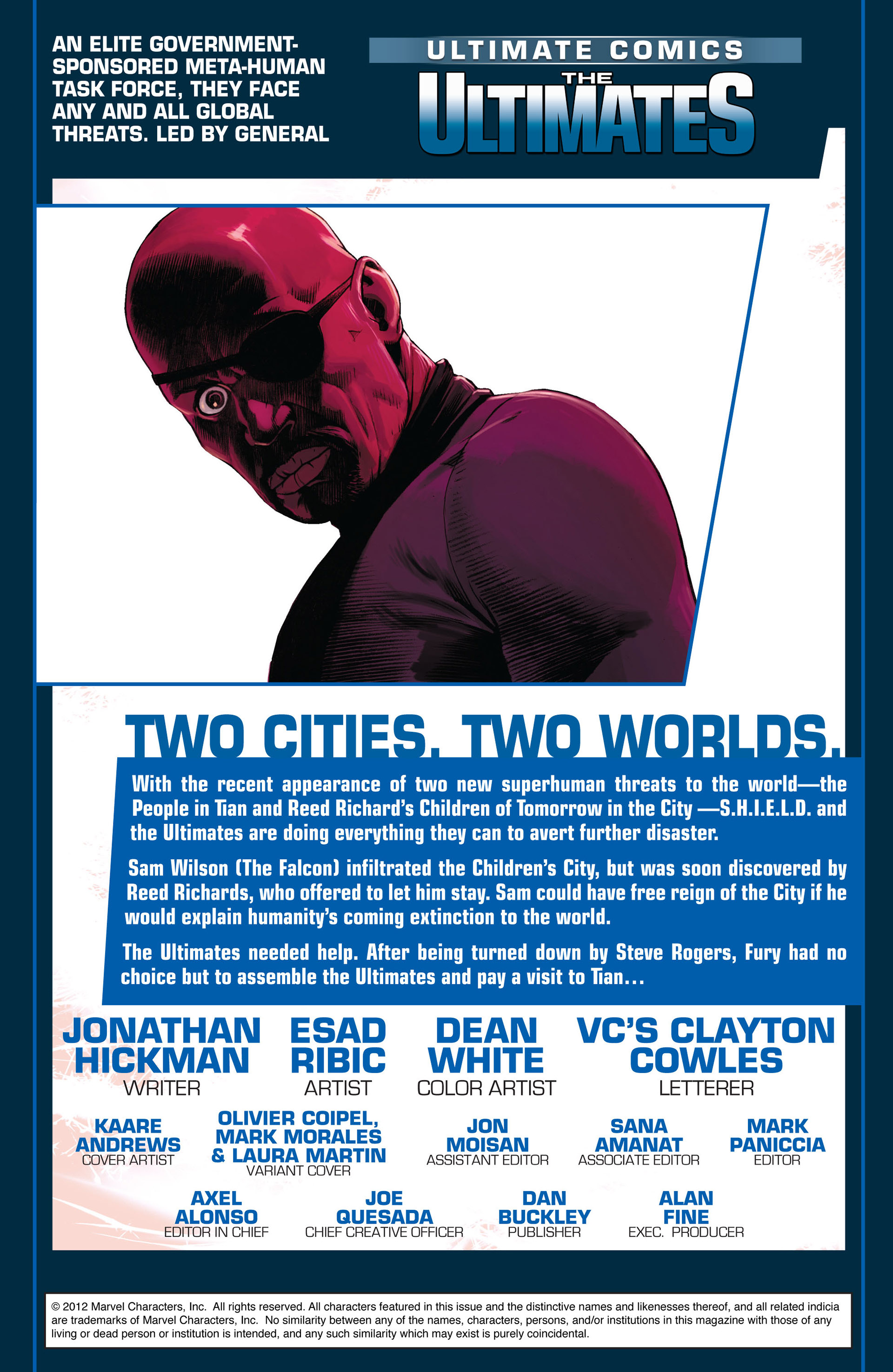 Read online Ultimate Comics Ultimates comic -  Issue #7 - 2
