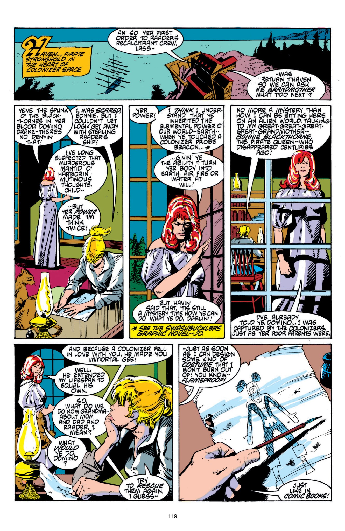 Read online Swords of the Swashbucklers comic -  Issue # TPB - 109