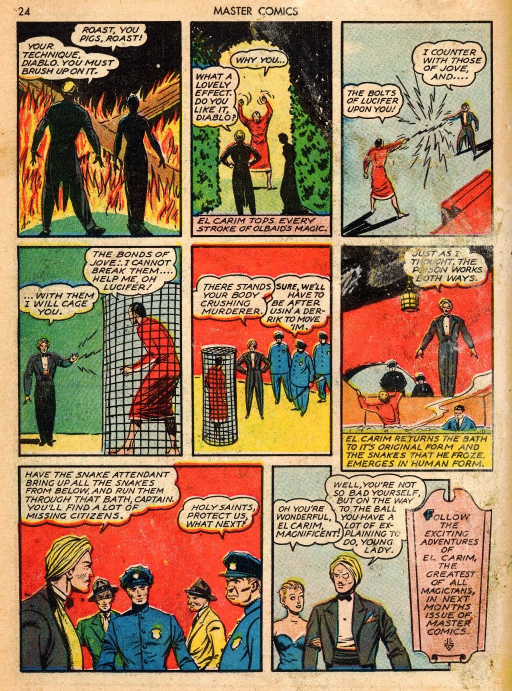 Read online Master Comics comic -  Issue #16 - 26