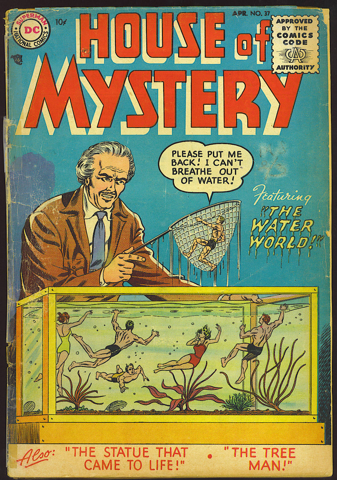 Read online House of Mystery (1951) comic -  Issue #37 - 1