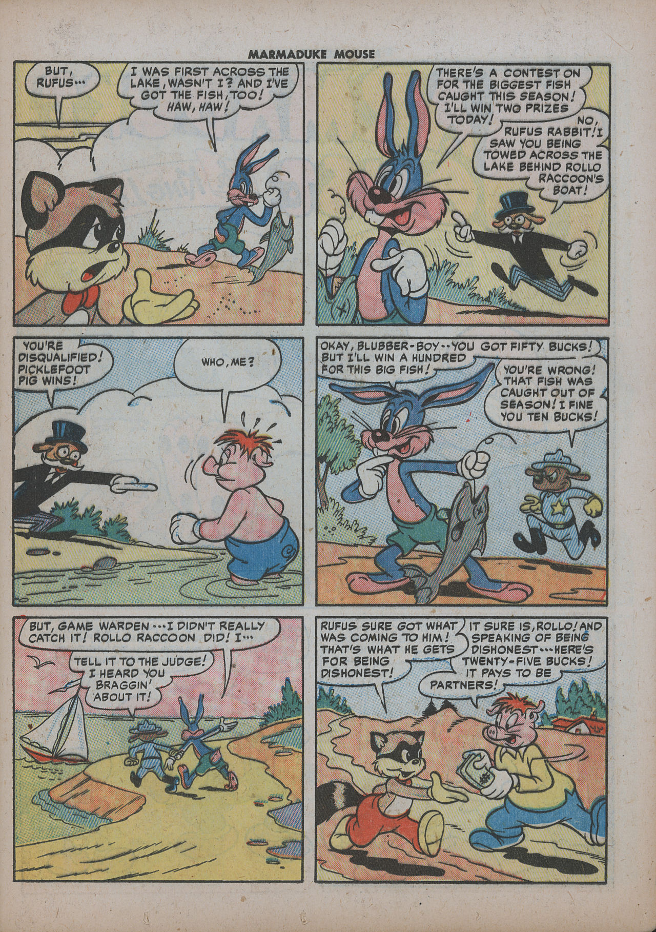 Read online Marmaduke Mouse comic -  Issue #23 - 25