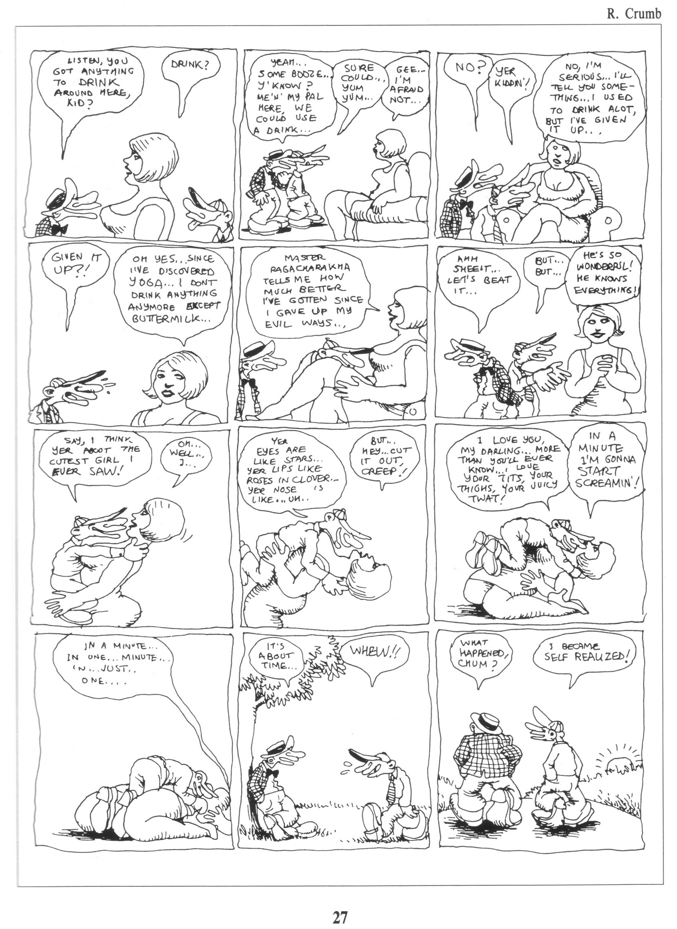 Read online The Complete Crumb Comics comic -  Issue # TPB 4 - 42