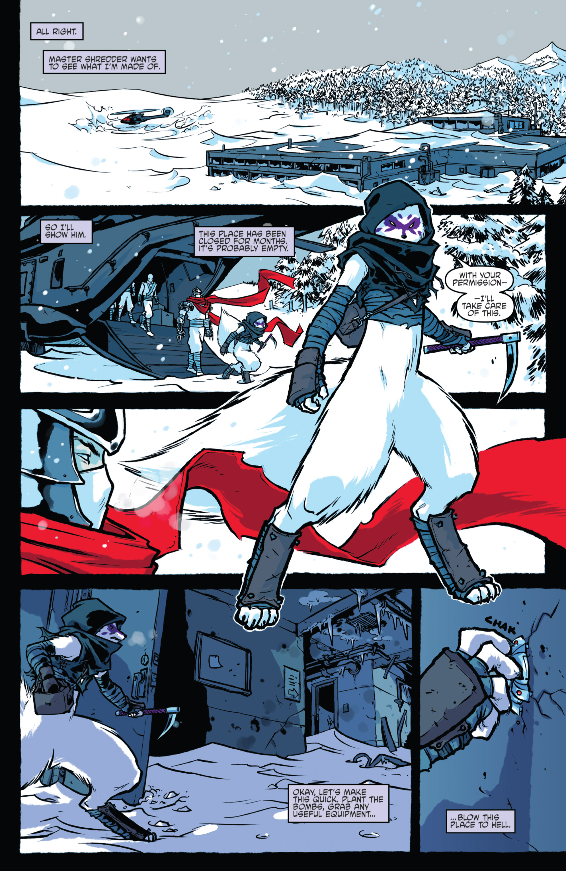 Read online Teenage Mutant Ninja Turtles Villains Microseries comic -  Issue #4 - 13