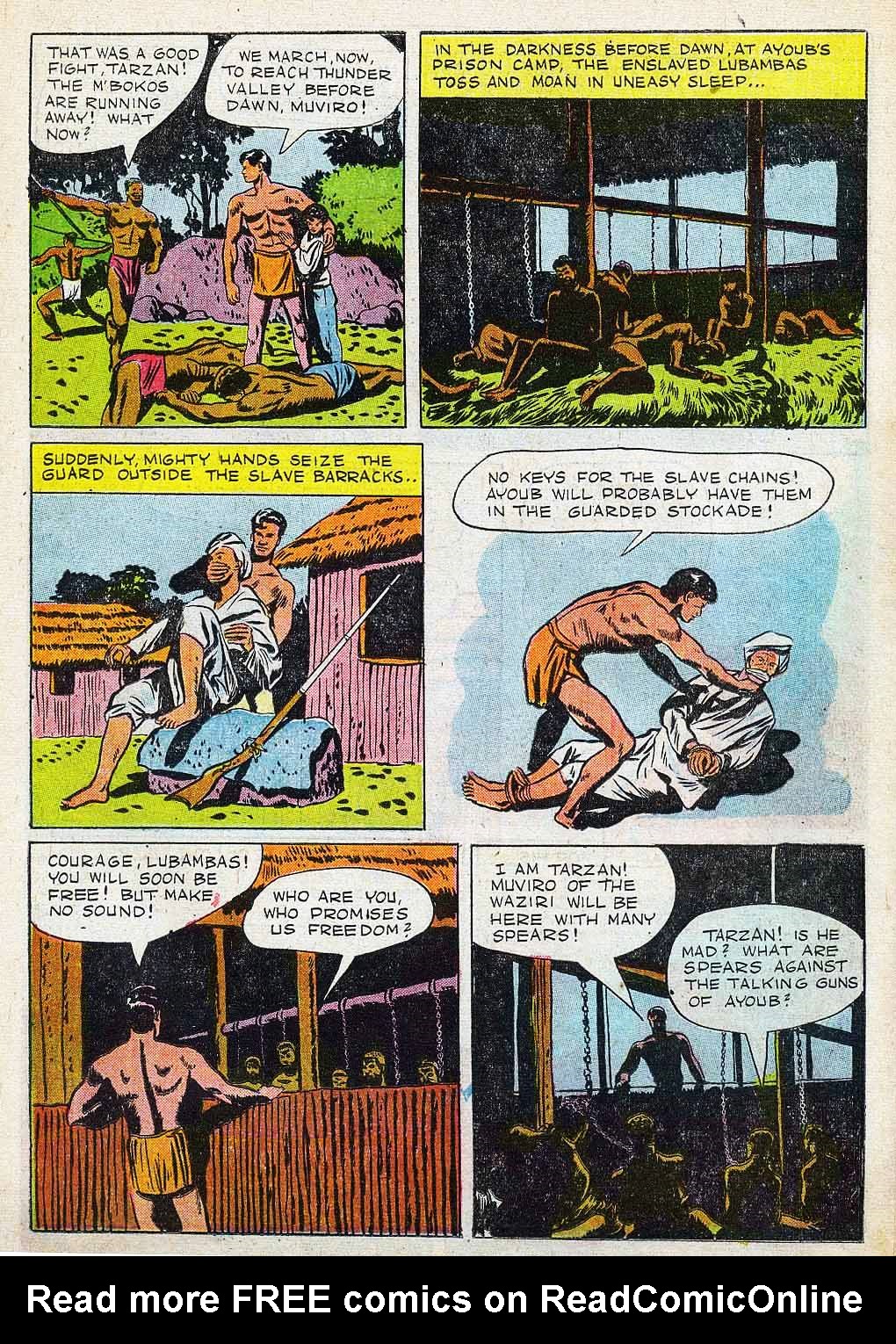 Read online Tarzan (1948) comic -  Issue #2 - 15