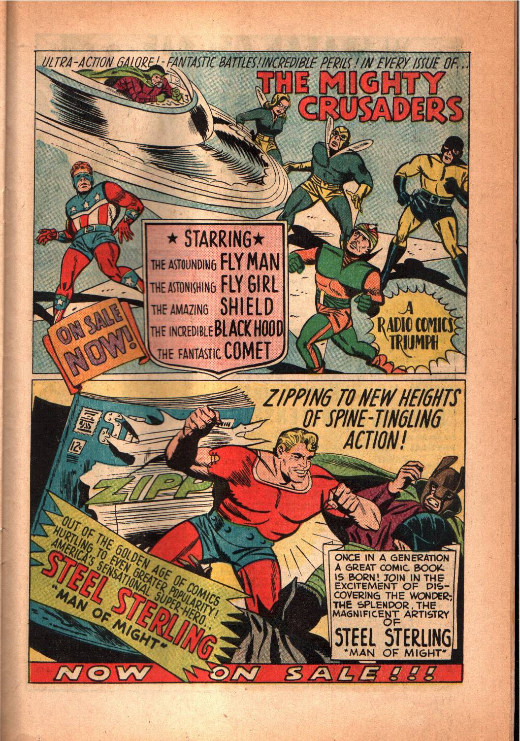 Read online Fly Man comic -  Issue #34 - 24