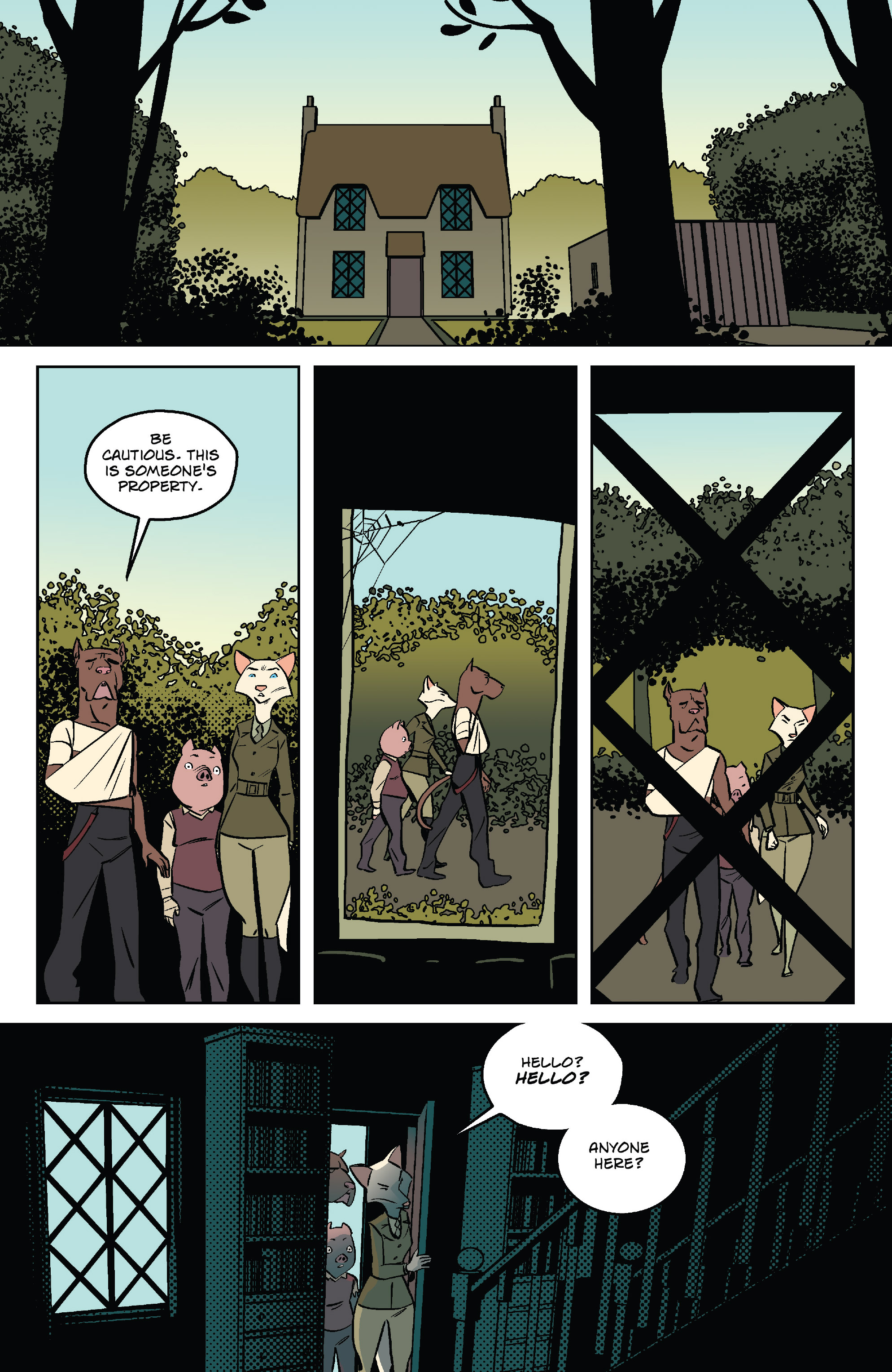 Read online Wild's End: Journey's End comic -  Issue # TPB (Part 1) - 40