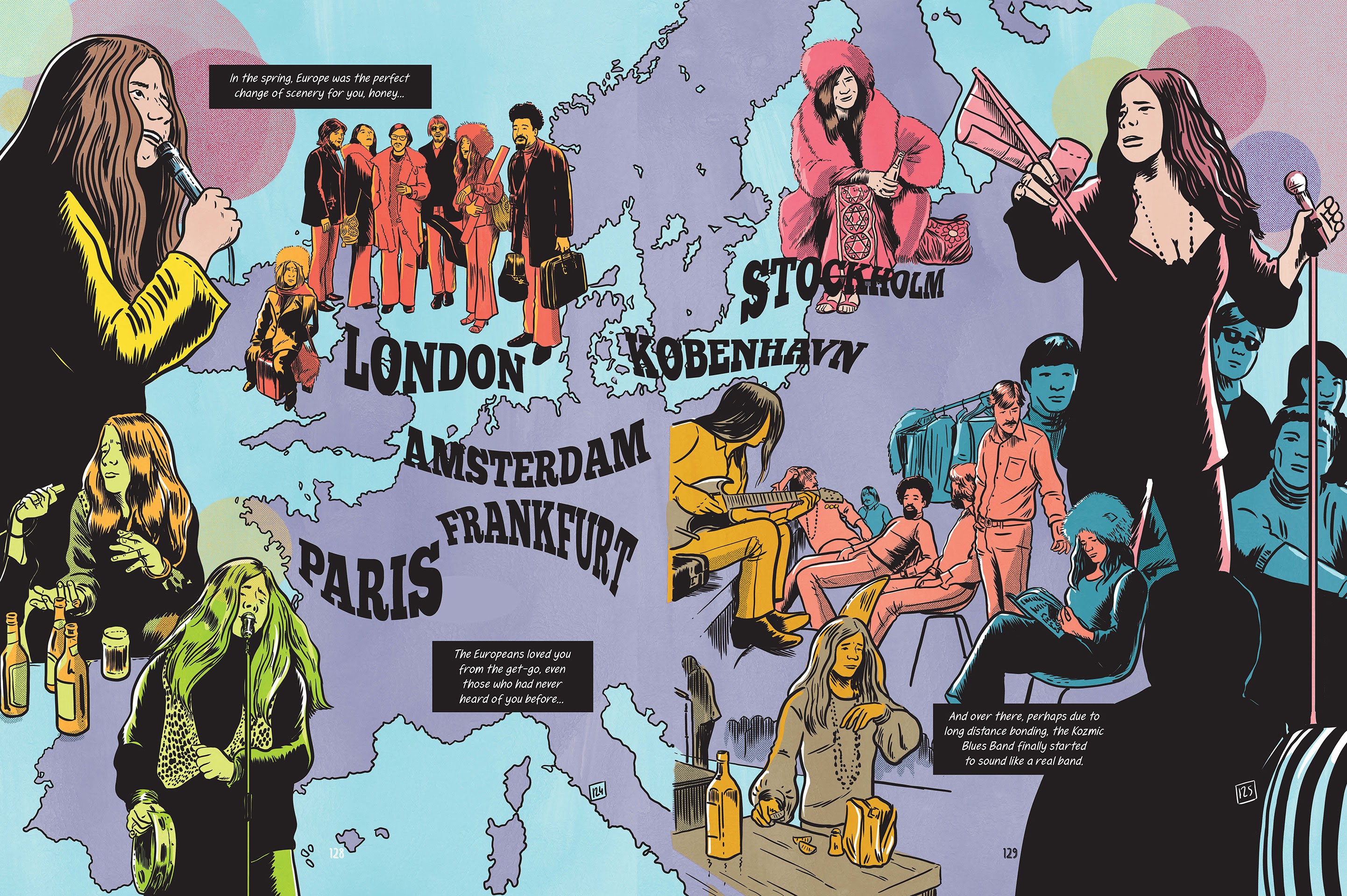 Read online Love Me Please!: The Story of Janis Joplin comic -  Issue # TPB (Part 2) - 24