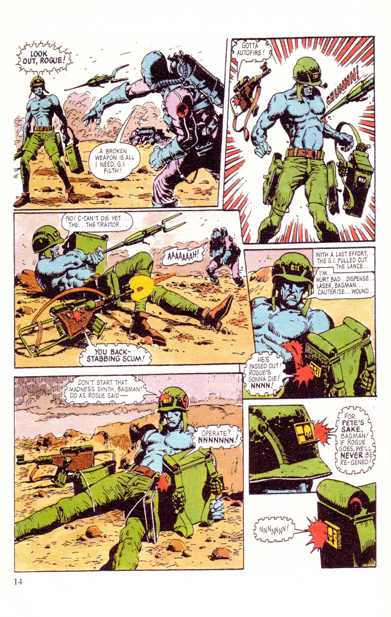 Read online Rogue Trooper (1986) comic -  Issue #12 - 15