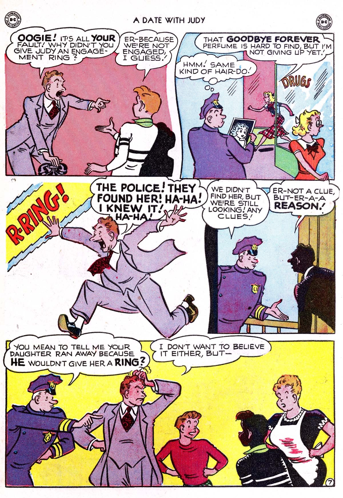 Read online A Date with Judy comic -  Issue #9 - 45