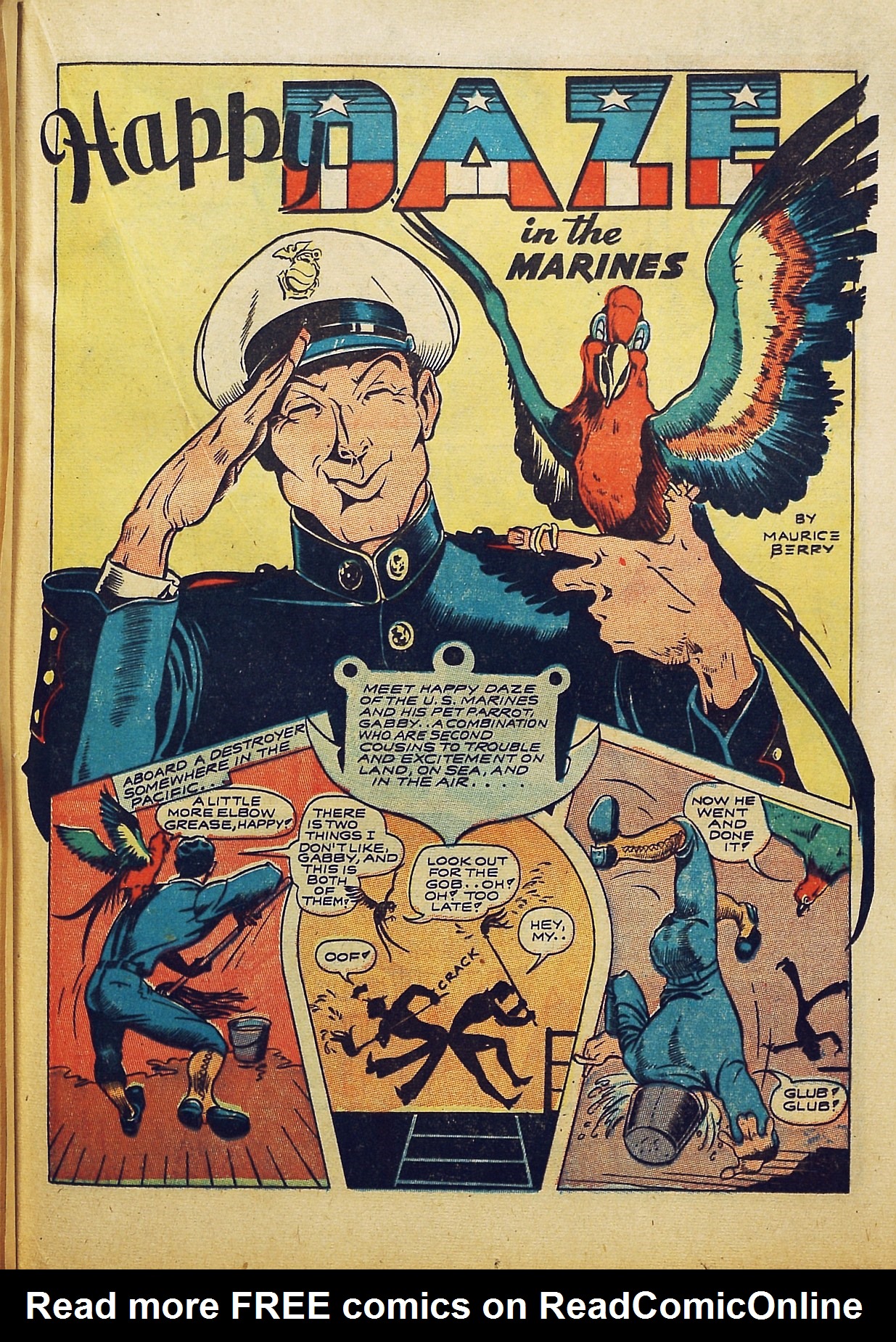 Read online Bomber Comics comic -  Issue #1 - 37