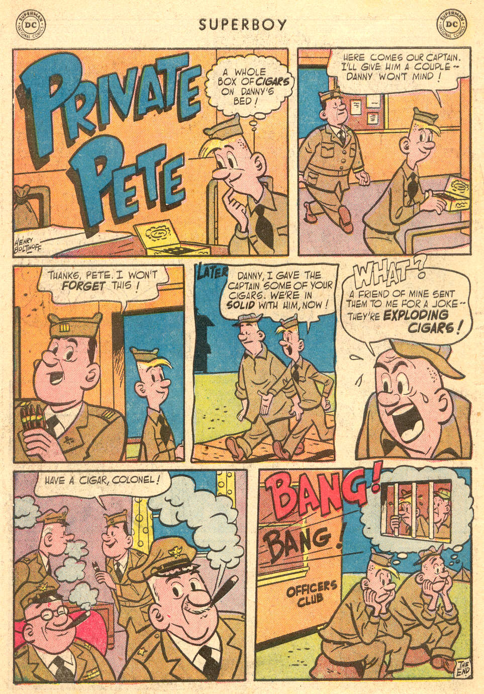 Read online Superboy (1949) comic -  Issue #21 - 38