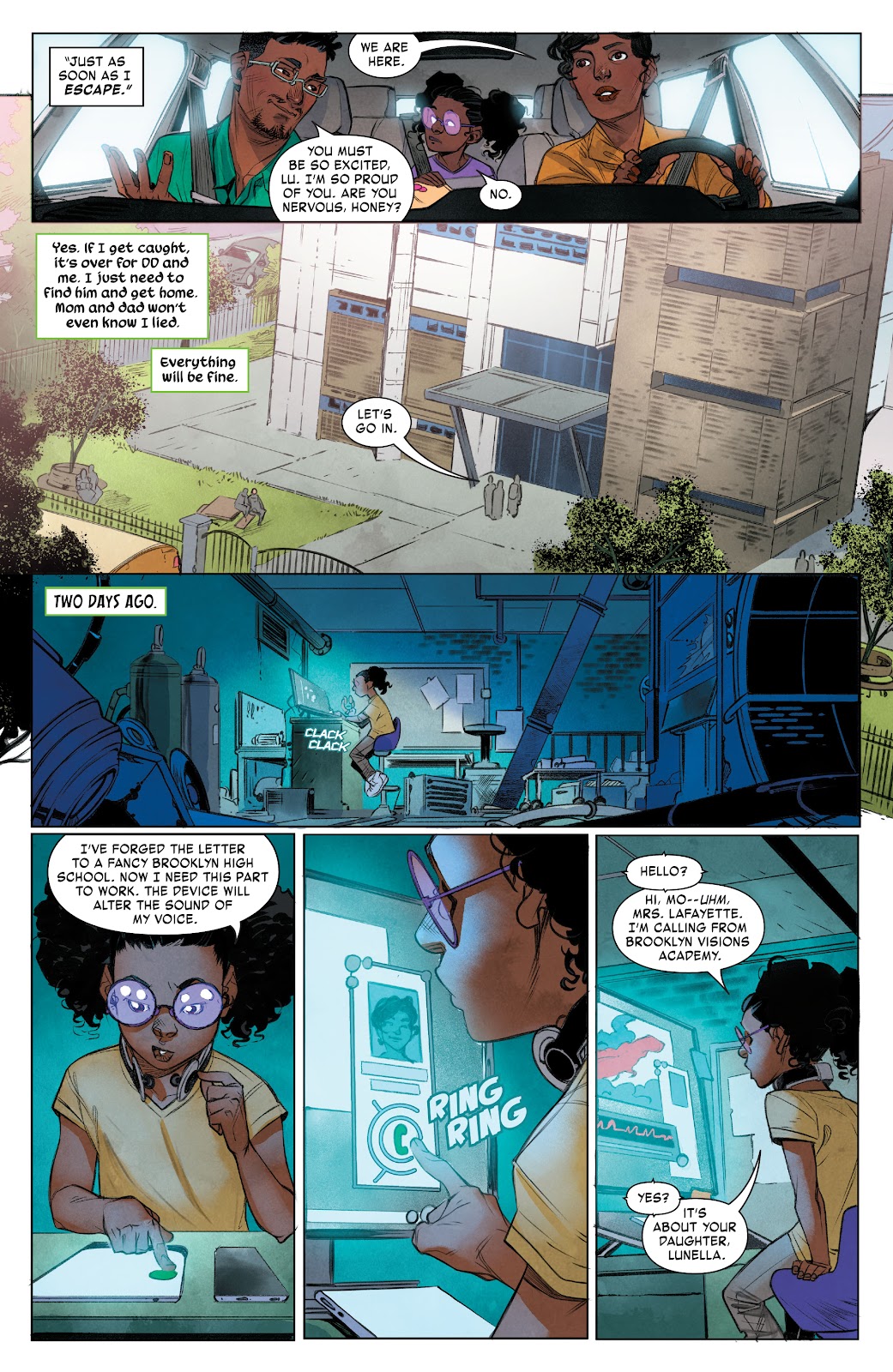 Miles Morales & Moon Girl issue 1 - Page 11