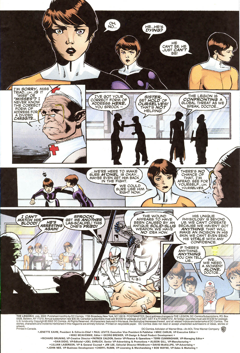 Read online The Legion comic -  Issue #8 - 2