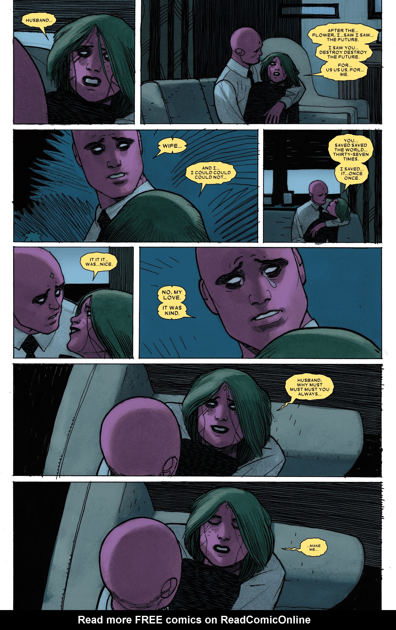 Read online Vision: Director's Cut comic -  Issue #6 - 36