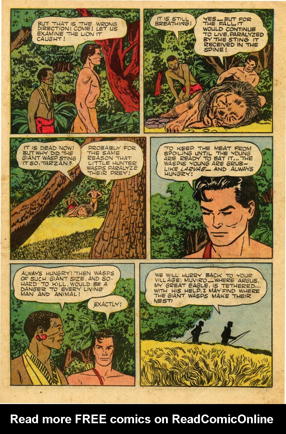 Read online Tarzan (1948) comic -  Issue #48 - 29