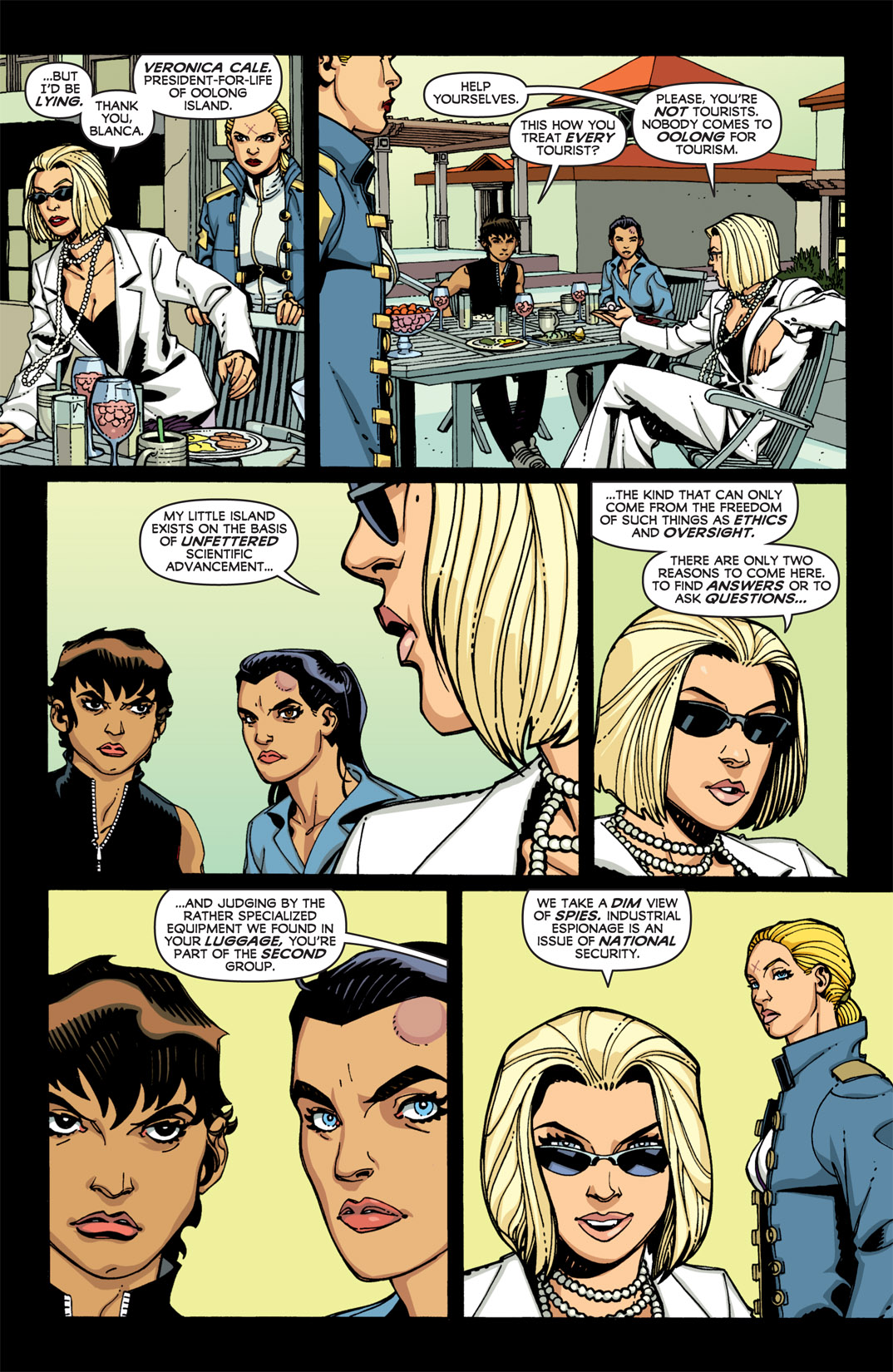 Read online The Question: Pipeline comic -  Issue # TPB - 84