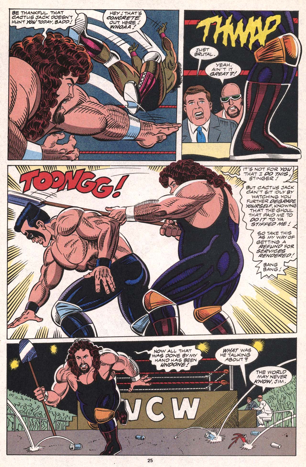 Read online WCW World Championship Wrestling comic -  Issue #10 - 26