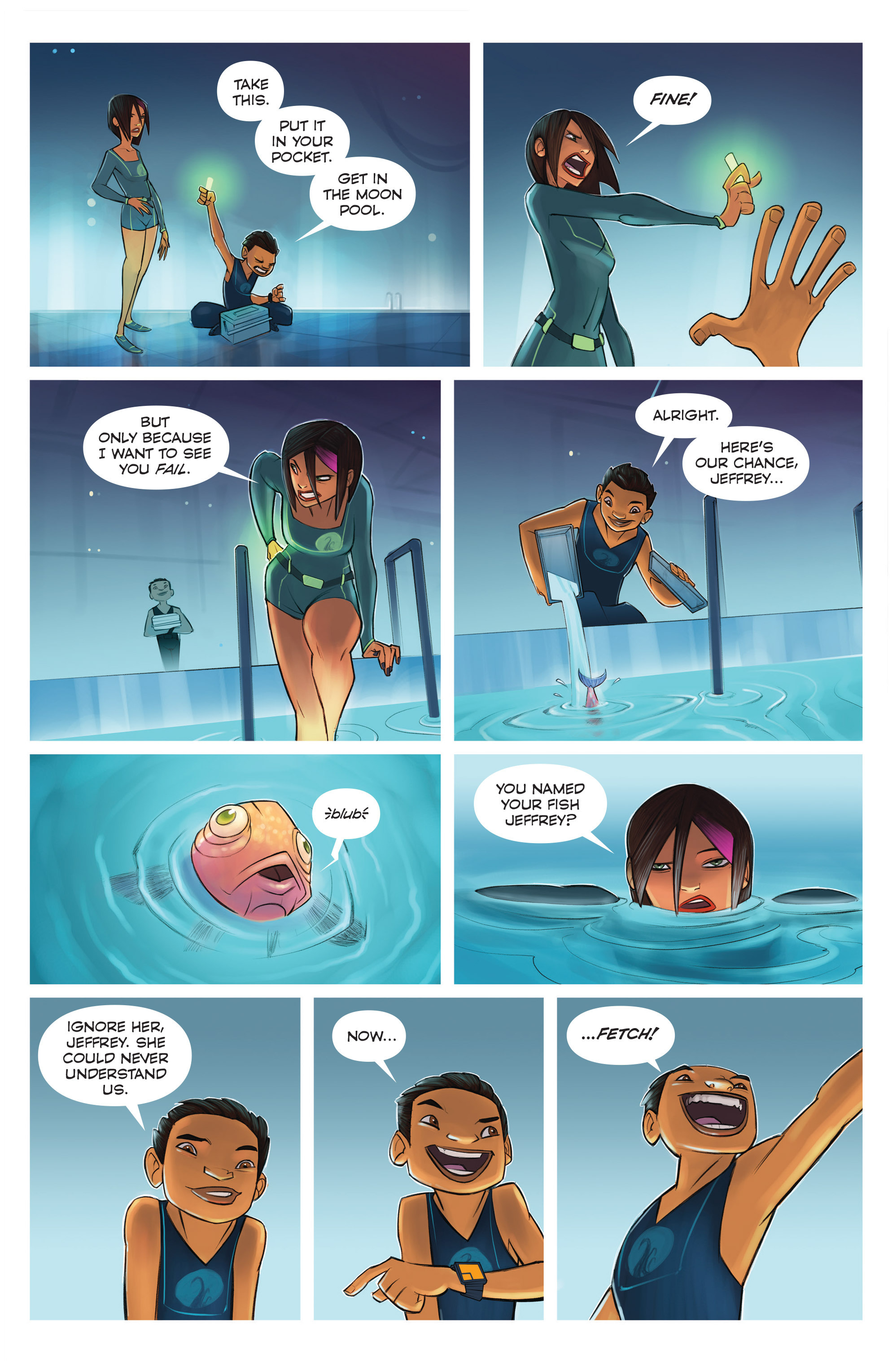 Read online The Deep comic -  Issue #1 - 9