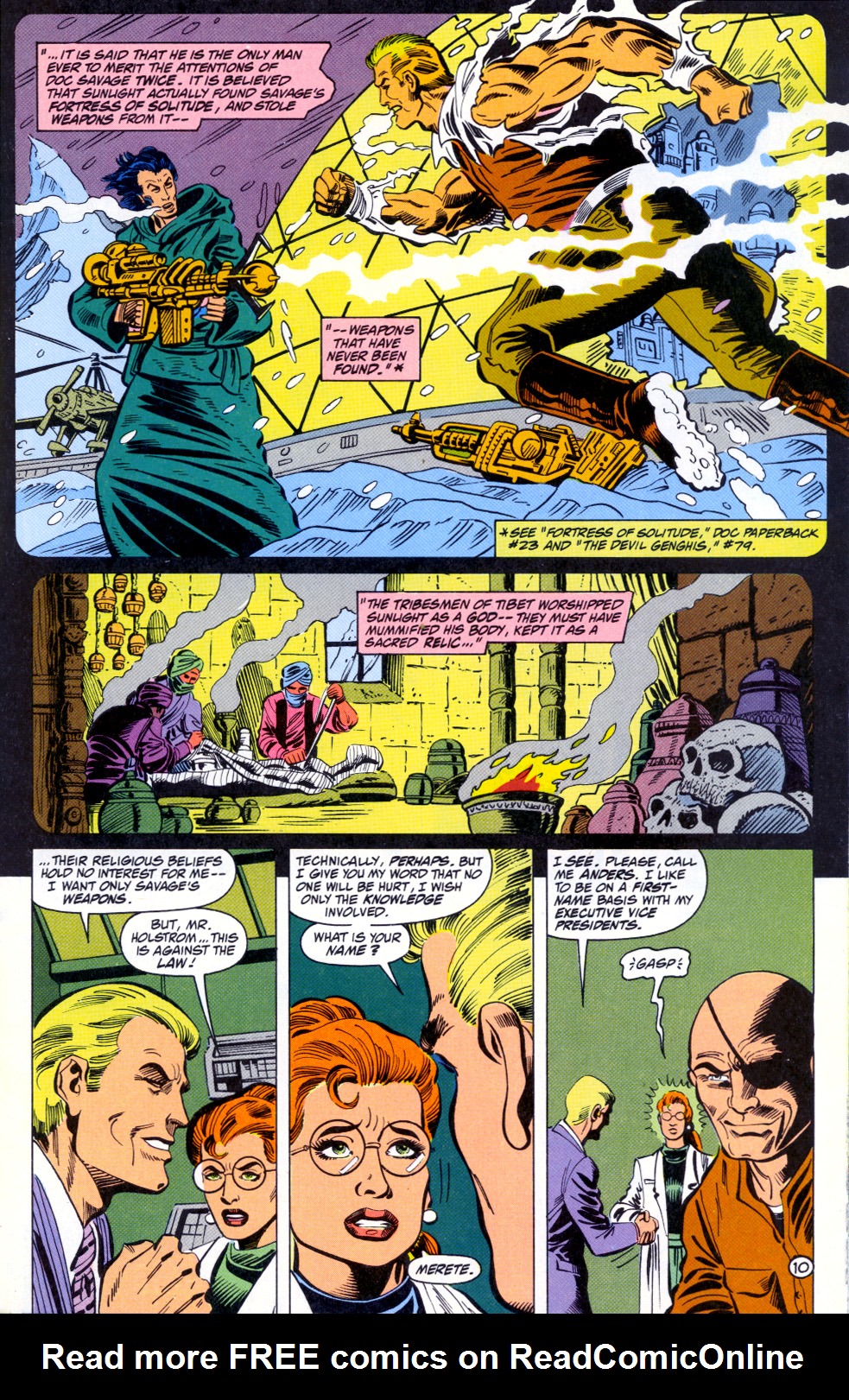 Read online Doc Savage (1988) comic -  Issue #11 - 12