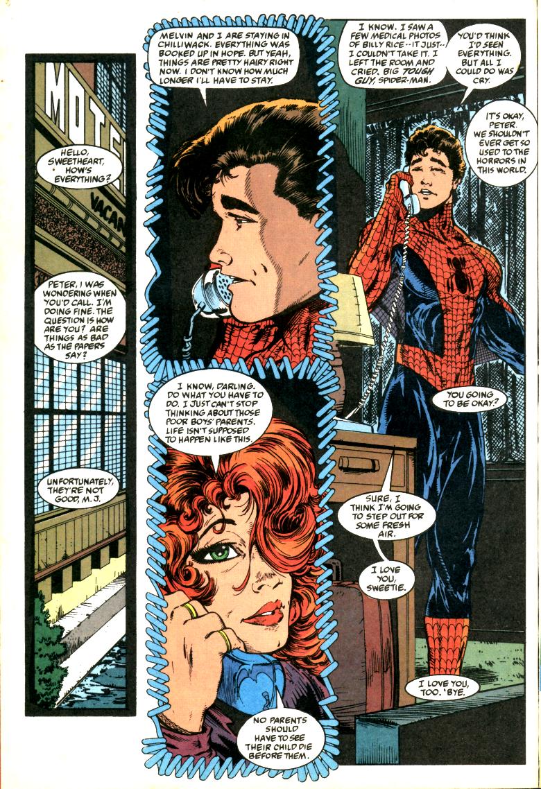 Read online Spider-Man (1990) comic -  Issue #8 - Perceptions Part 1 of 5 - 19